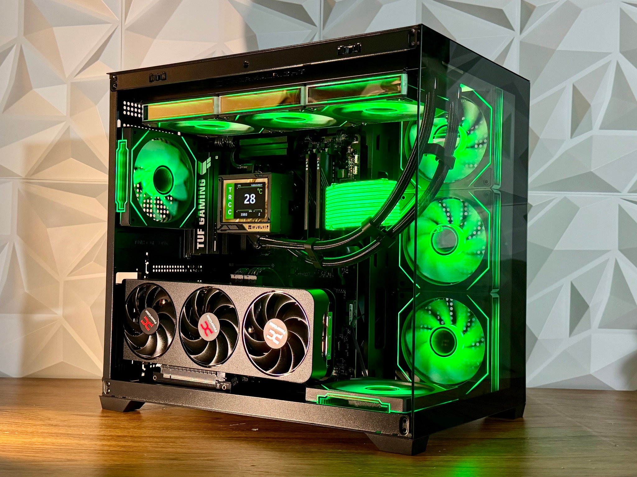 🔥RX 9070 XT | Ryzen  7900X/9800x3d | 32GB DDR5 | 1TB NVMe | LCD AIO | W11 Pro "Fireflare Phantom"🔥