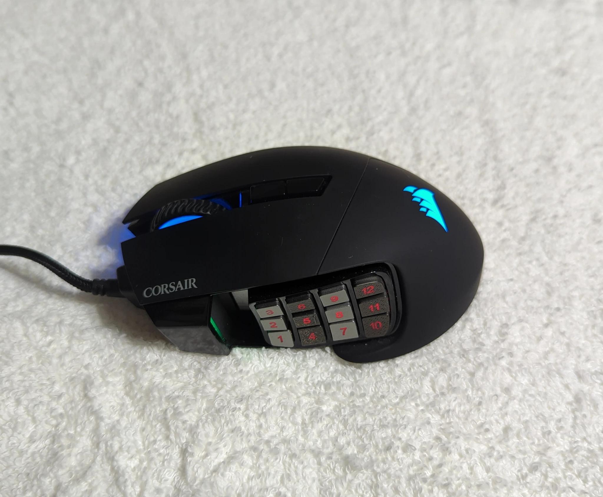 Corsair Scimitar Pro RGB mouse in great condition!