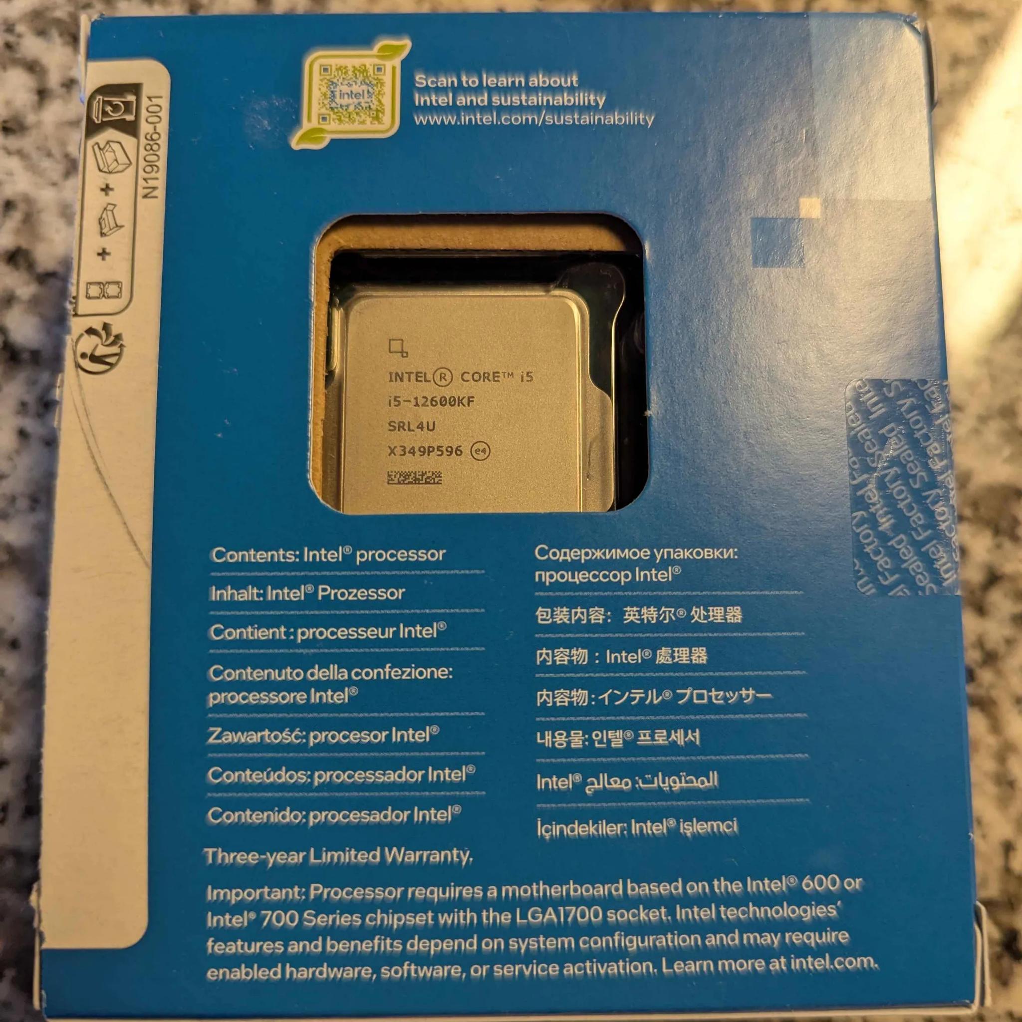 Intel Core i5-12600KF