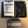 Corsair RM750x, 750 Watt, 80+ Gold Certified, Fully Modular Power Supply