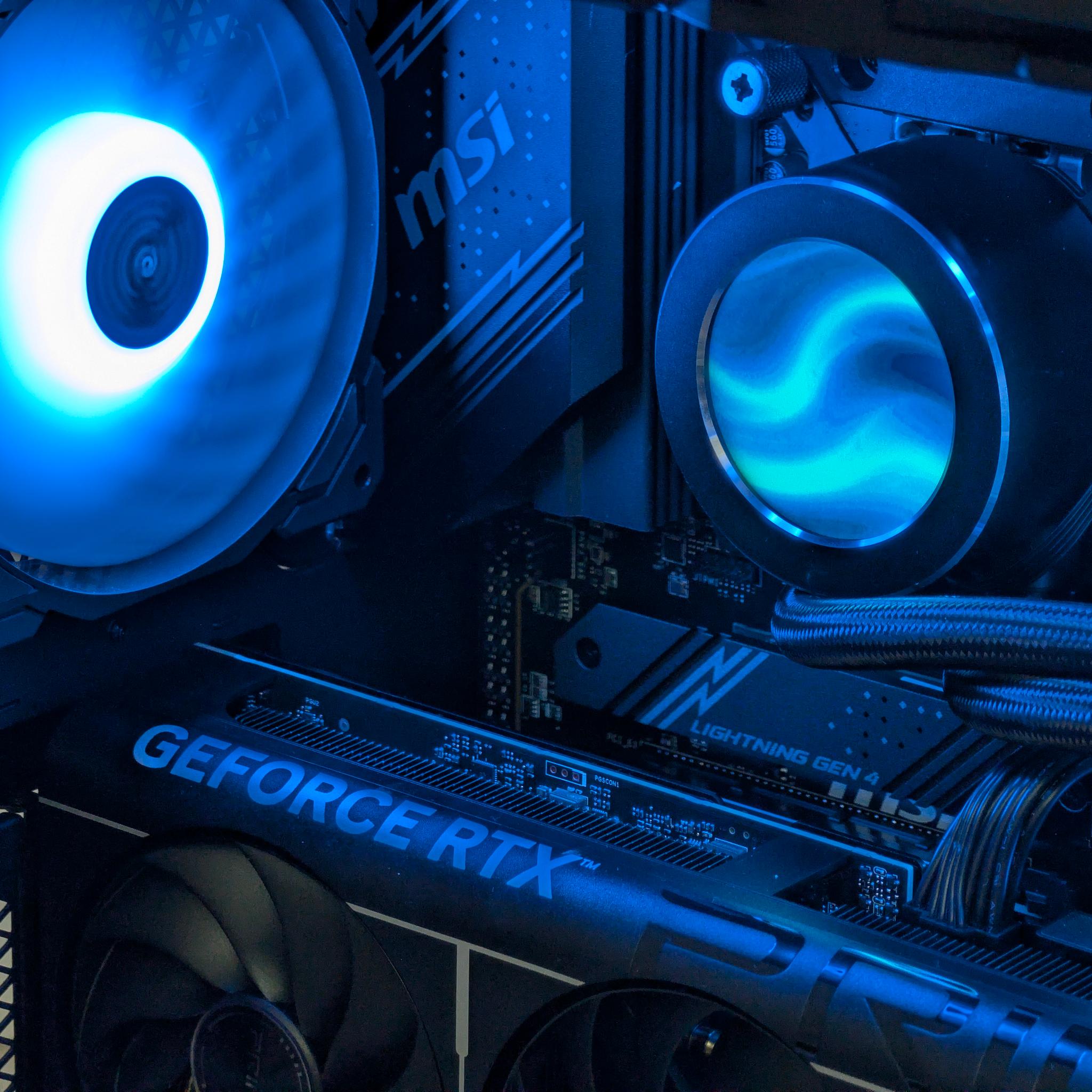 🖤💙Ryzen 9 7900x | RTX 5070 | 2TB SSD | 32GB RAM Gaming PC💙🖤