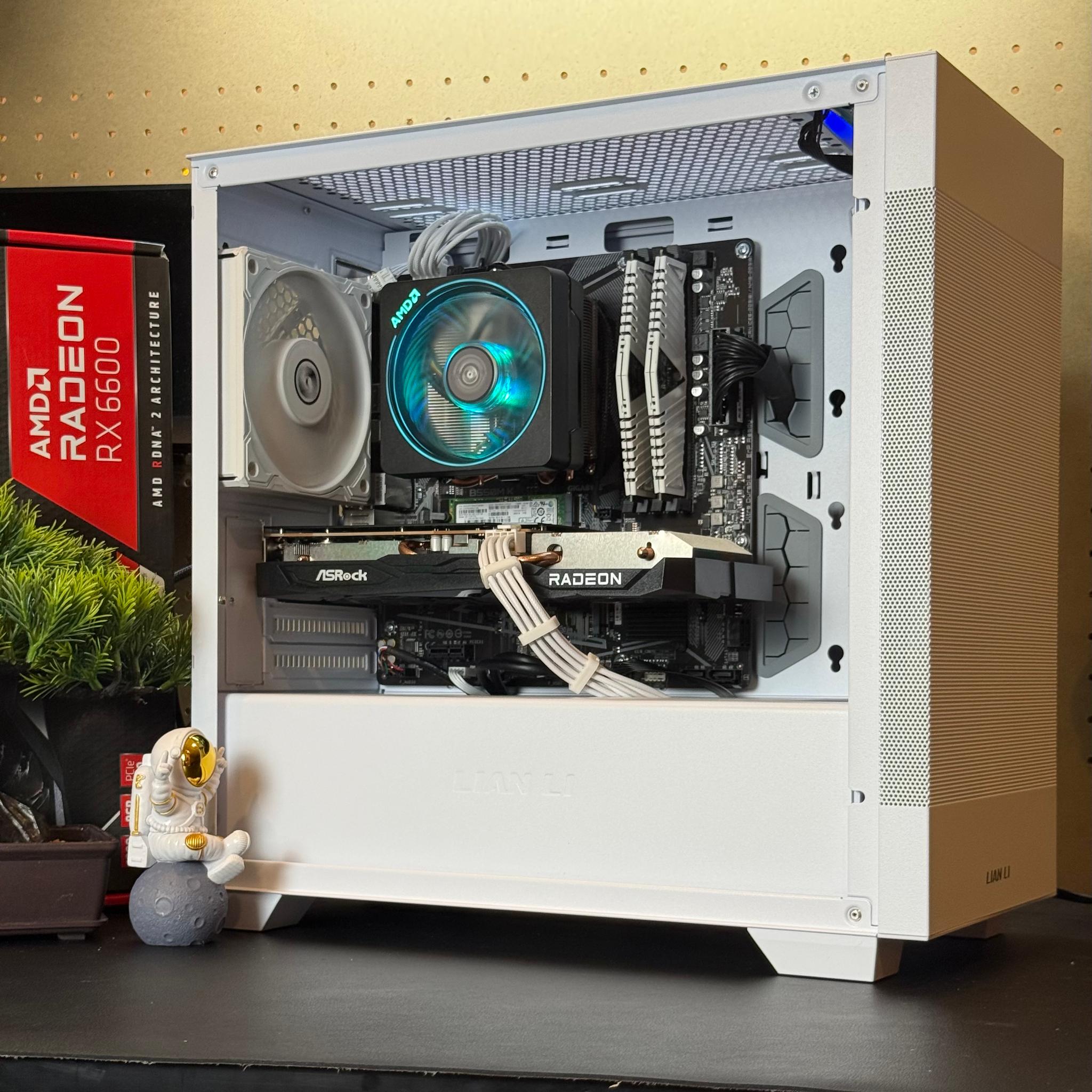 Entry Level Gaming PC | RX 6600 | Ryzen 5 2600 | 16GB DDR4 RAM | 1TB | Windows 11