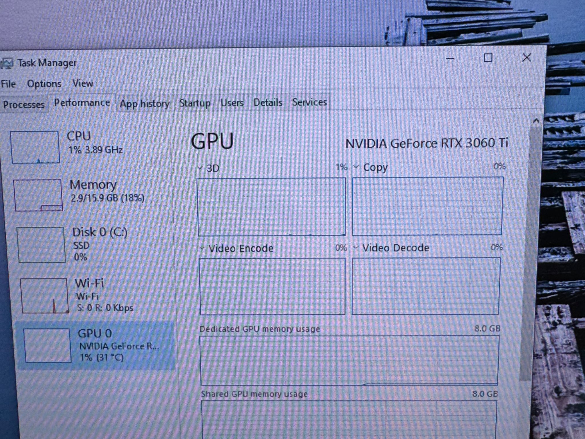 Gaming pc Rtx 3060 ti