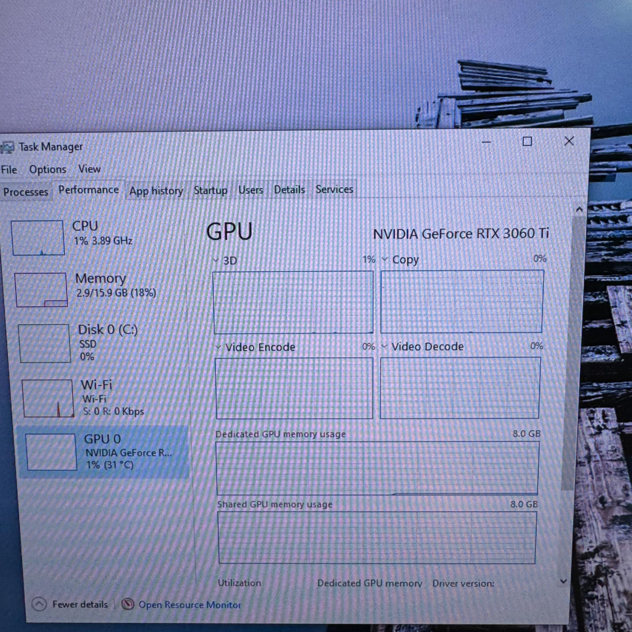 Gaming pc Rtx 3060 ti