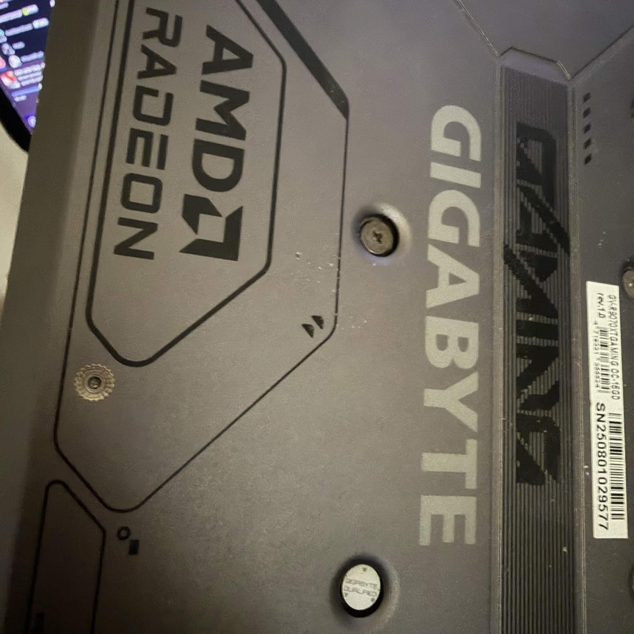 GIGABYTE RX 9070 XT GAMING OC 16G (AS IS) *READ DESCRIPTION*
