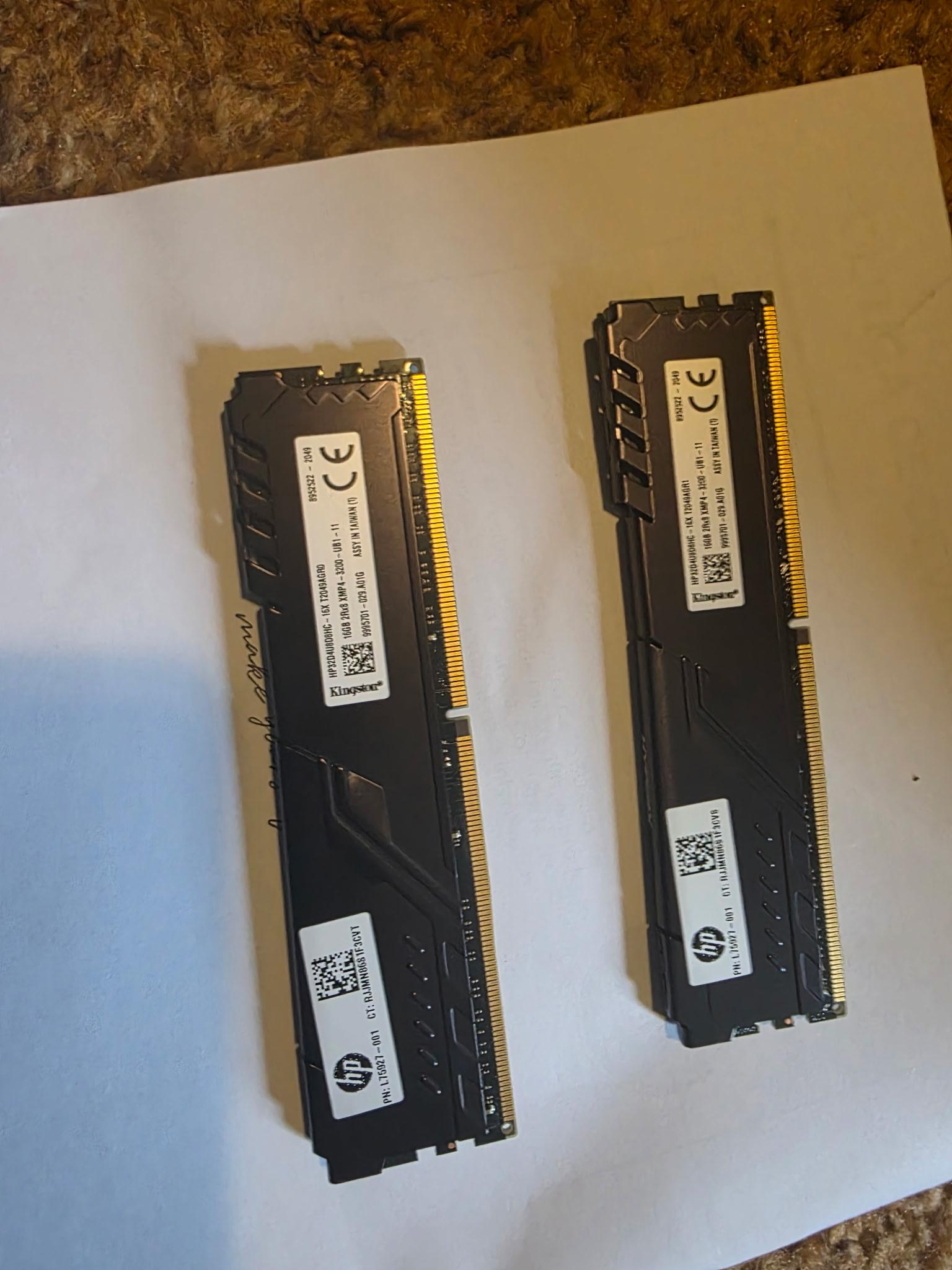 Kingston HyperX Fury 32GB DDR4-3600 (2x16GB)