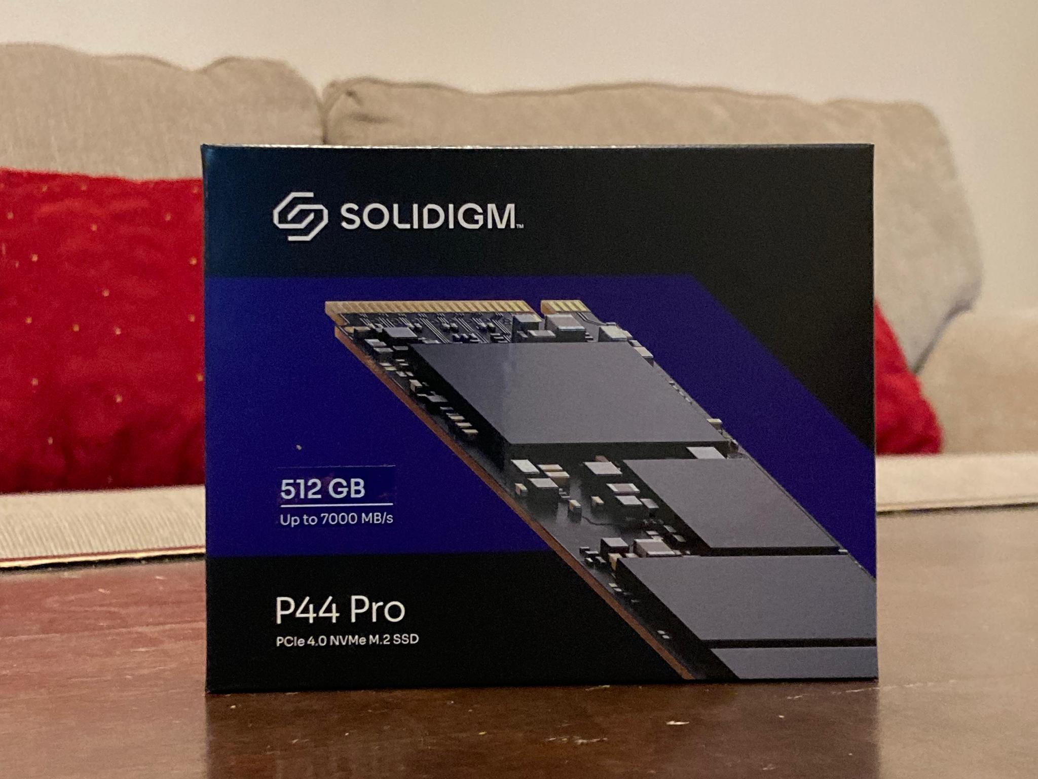 Solidigm P44 Pro 512GB M.2 2280 PCIe 4.0 NVMe SSD