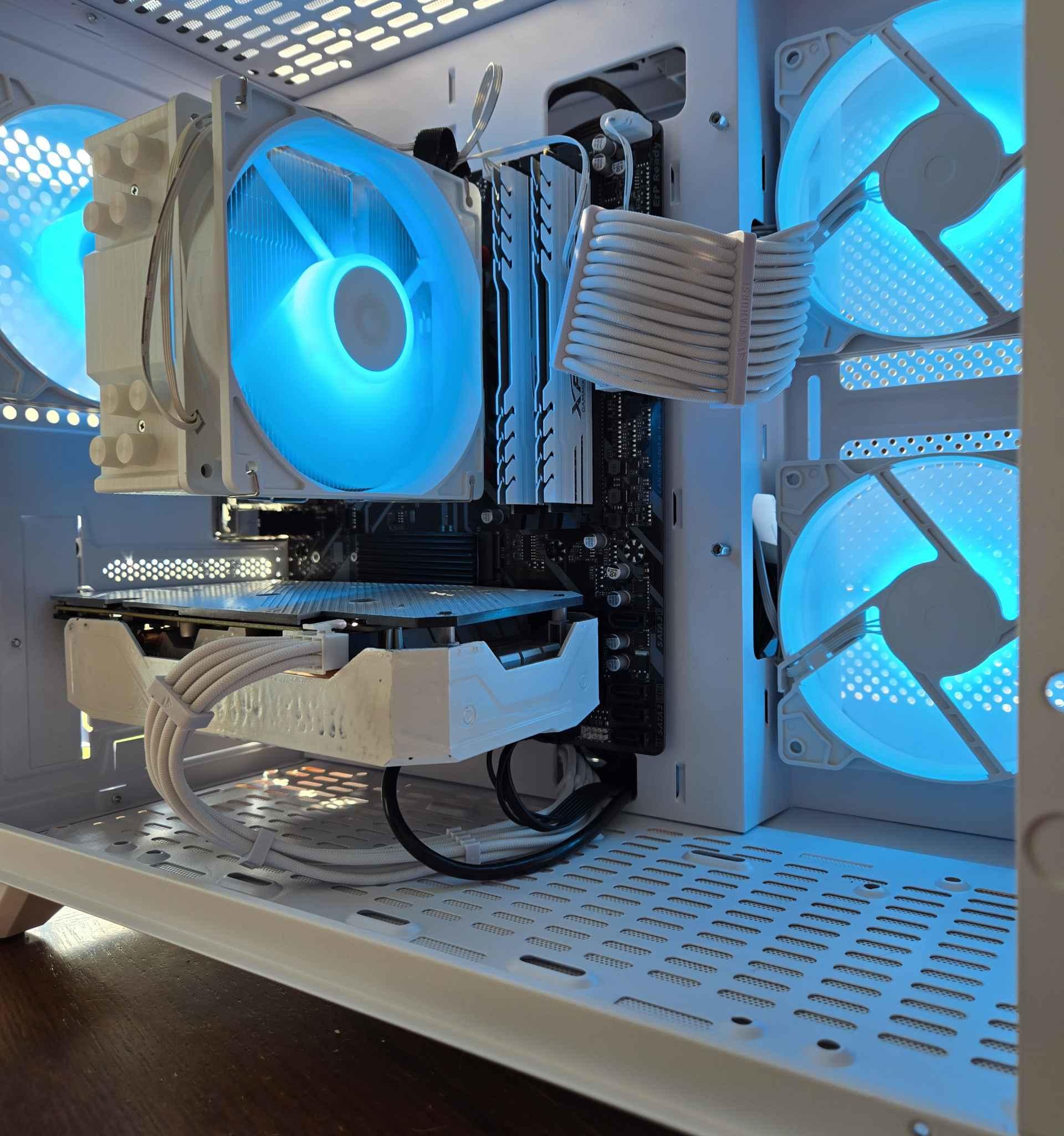 🧊GLACIER🧊 BUDGET ALL WHITE 1080P MONSTER (NVIDIA GPU)