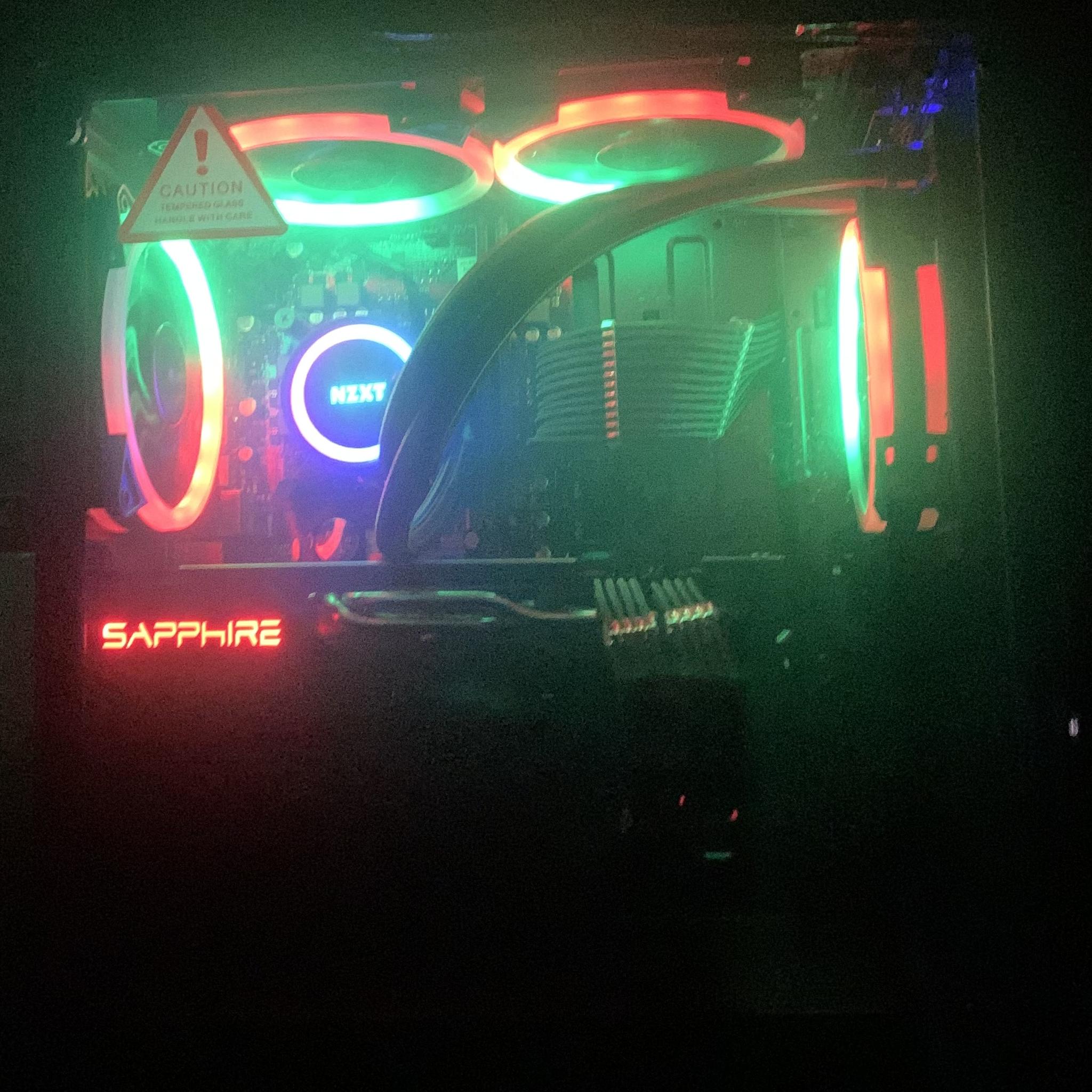 (Liquid-Cooled)Intel 9th Gen|RX 5700XT 8GB|1TB SSD|16GB DDR4 RAM|Windows 11 Pro