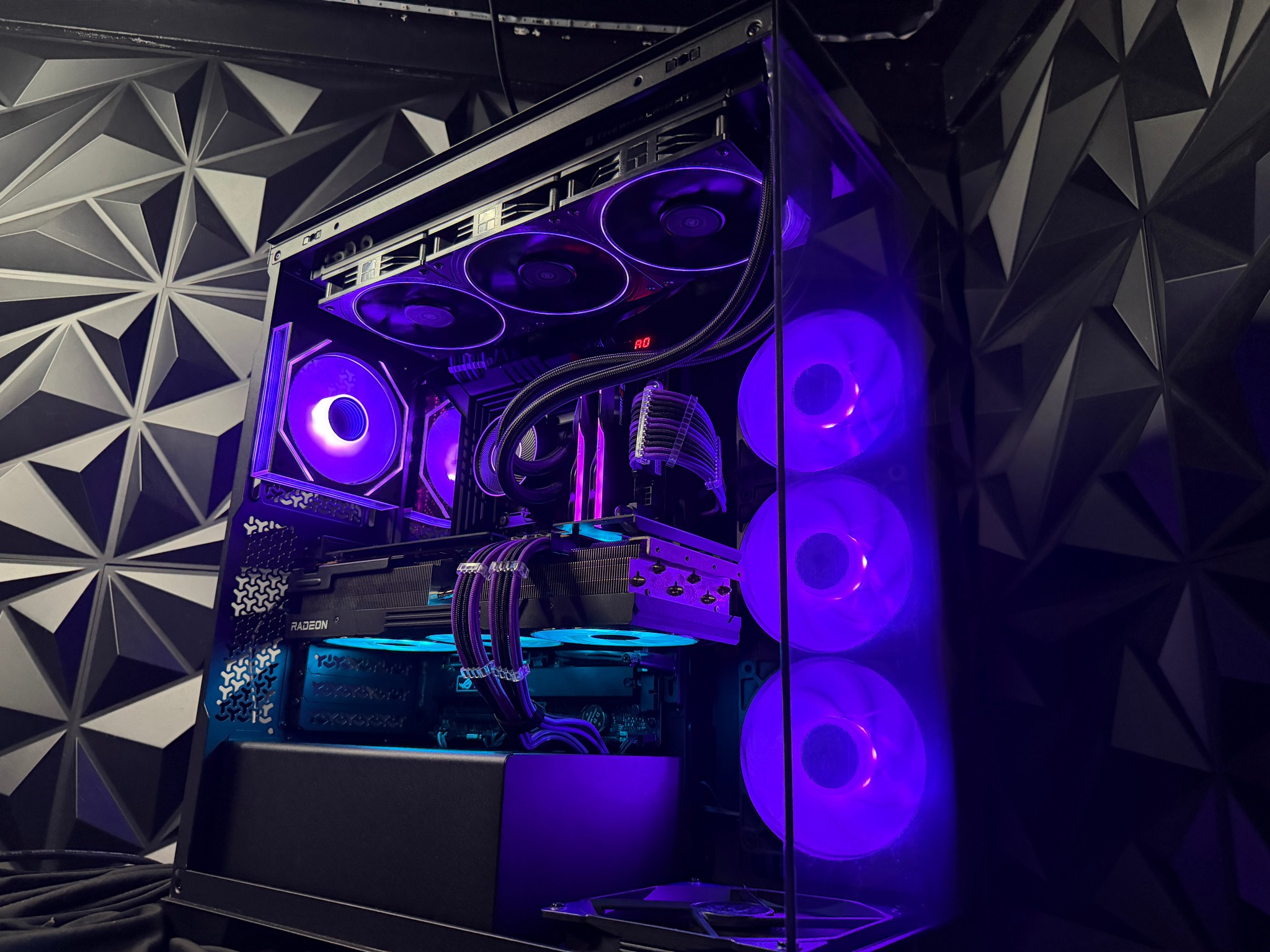 🌌💜 VIOLET MIDNIGHT 💜🌌 i9 12900K| RX 7900 XT| 32 GB DDR5 7600MHz| 4.5 TB NVMe| 850W Gold PSU