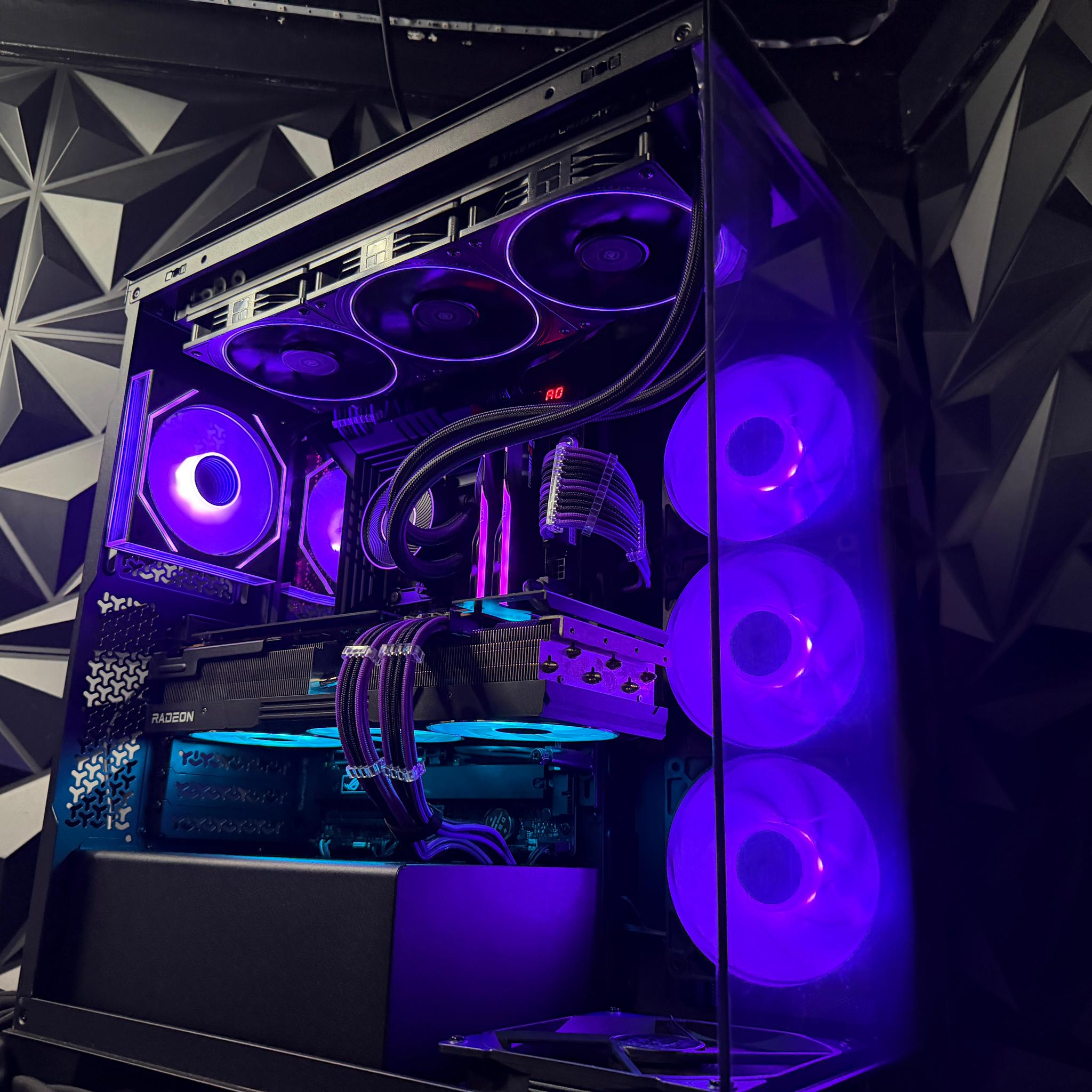 🌌💜 VIOLET MIDNIGHT 💜🌌 i9 12900K| RX 7900 XT| 32 GB DDR5 7600MHz| 4.5 TB NVMe| 850W Gold PSU
