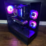 Black Gaming PC (RTX 3060 TI 8GB + AMD Ryzen 5 3600 + 16GB DDR4 + HDD + SSD)