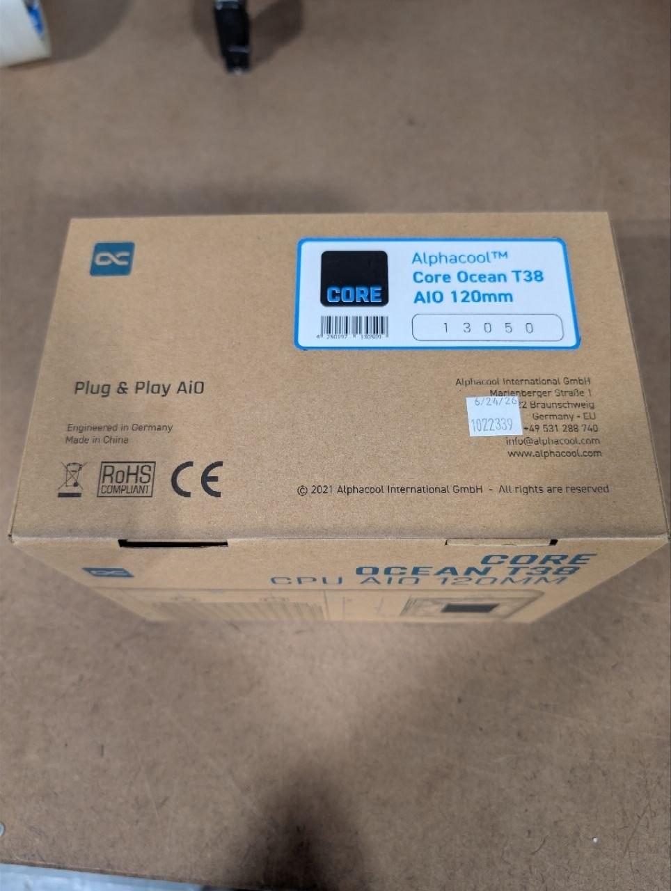 Alphacool Core Ocean T38 AIO, 120mm Radiator (13050)