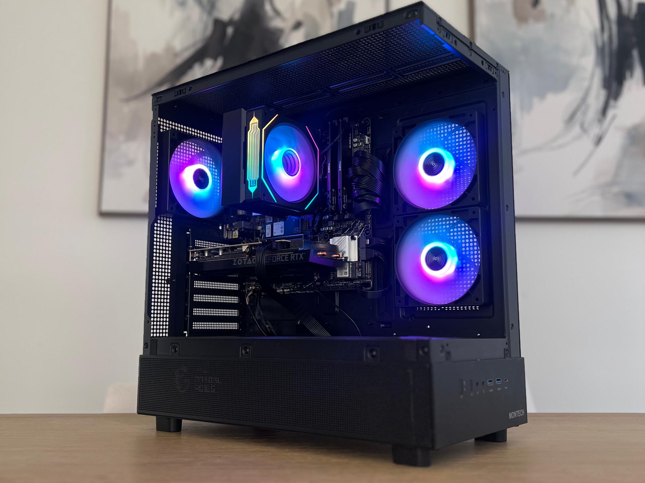 ☄️NOVA Gaming PC | RTX 3060 12GB | Ryzen 5 7600x | 32GB RAM | 512GB NVME | WiFi & BT | FREE SHIP