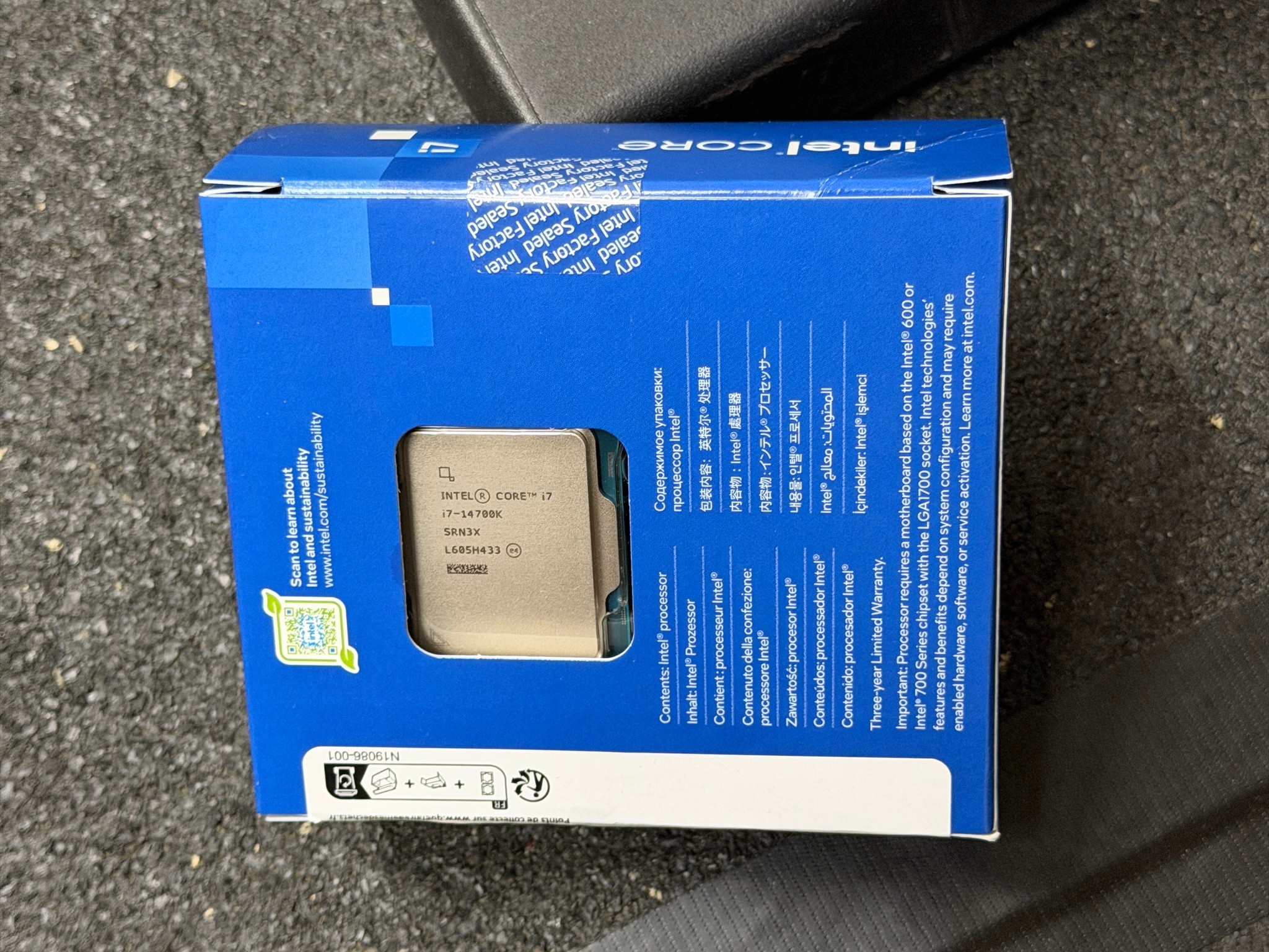 Intel 14700K — Brand New