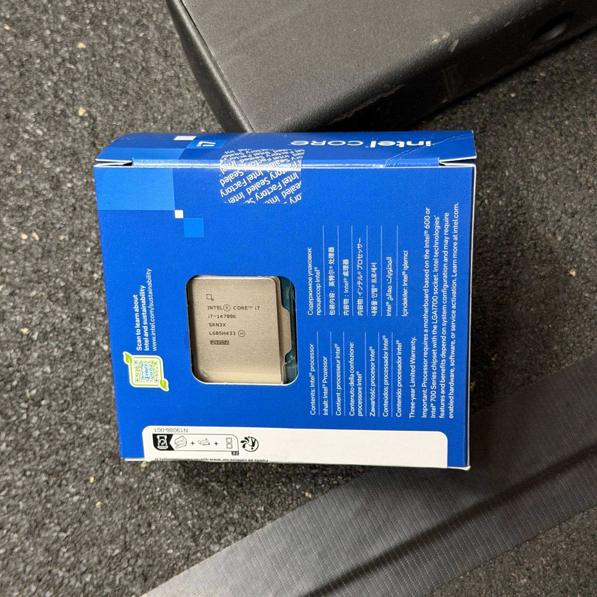 Intel 14700K — Brand New