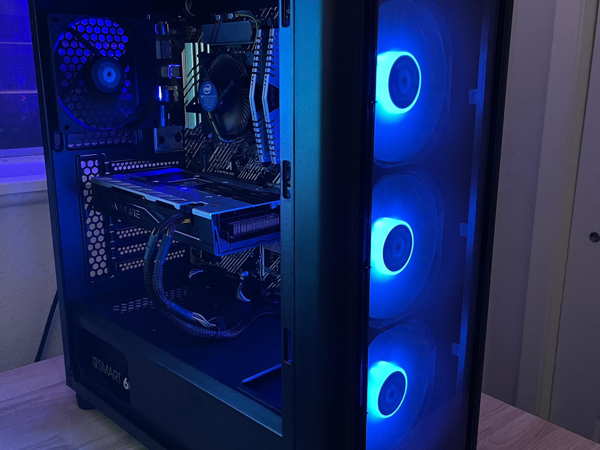 RX590 8GB + i3-10100f