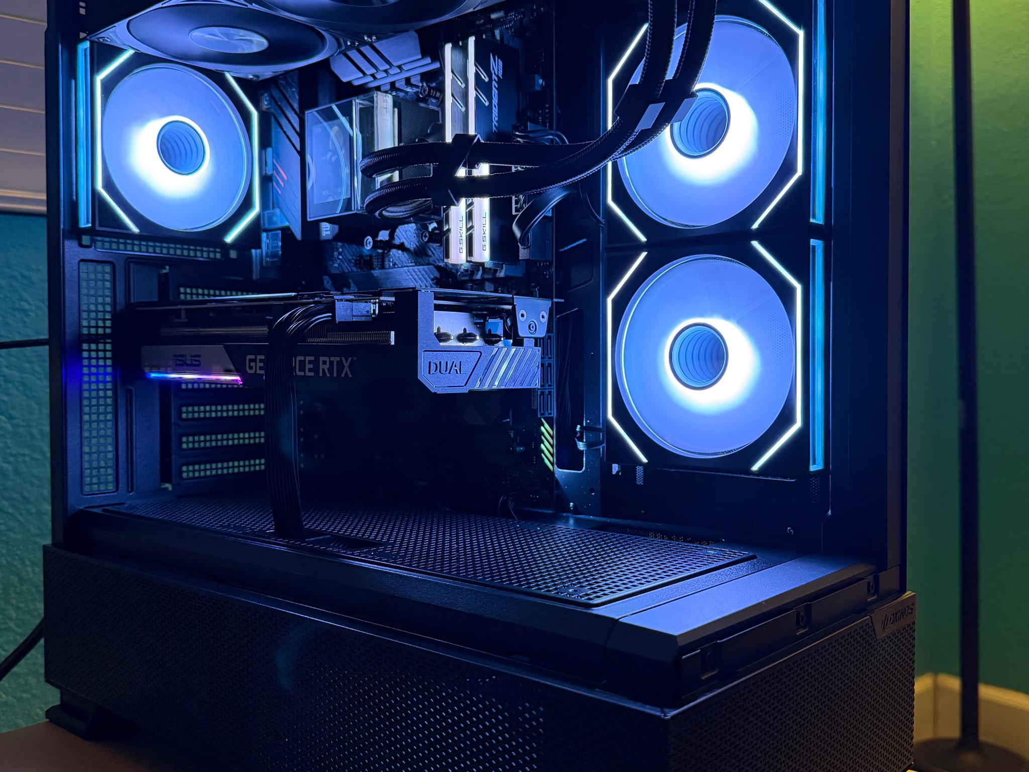 🔥 Brand New ASUS RTX 3060 Ti Gaming PC | Ryzen 5 5500 | ASUS TUF WiFi | 360mm LCD AIO