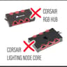 Corsair 3 Pin RGB Extension Cable 23” Inch ( SHIP TODAY )