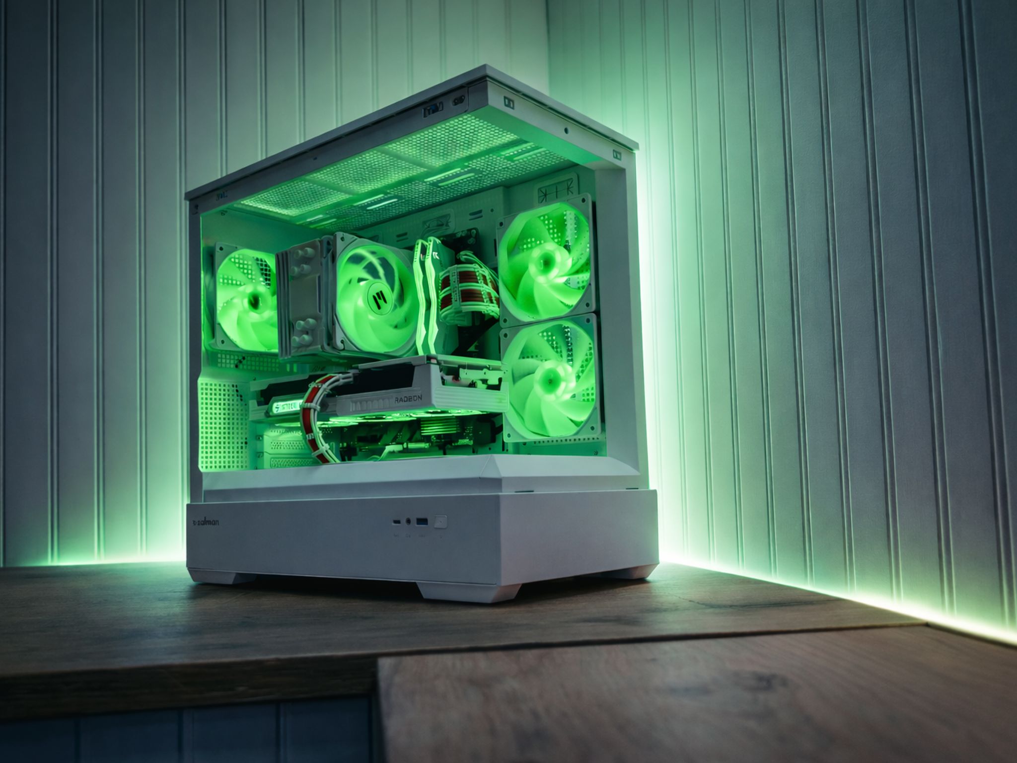 ❄️ Arctic Strike – 1440p Beast | RX 9060 XT 16GB | Ryzen 5 9600X | 4TB/16gb ddr5/650 watt psu ❄️