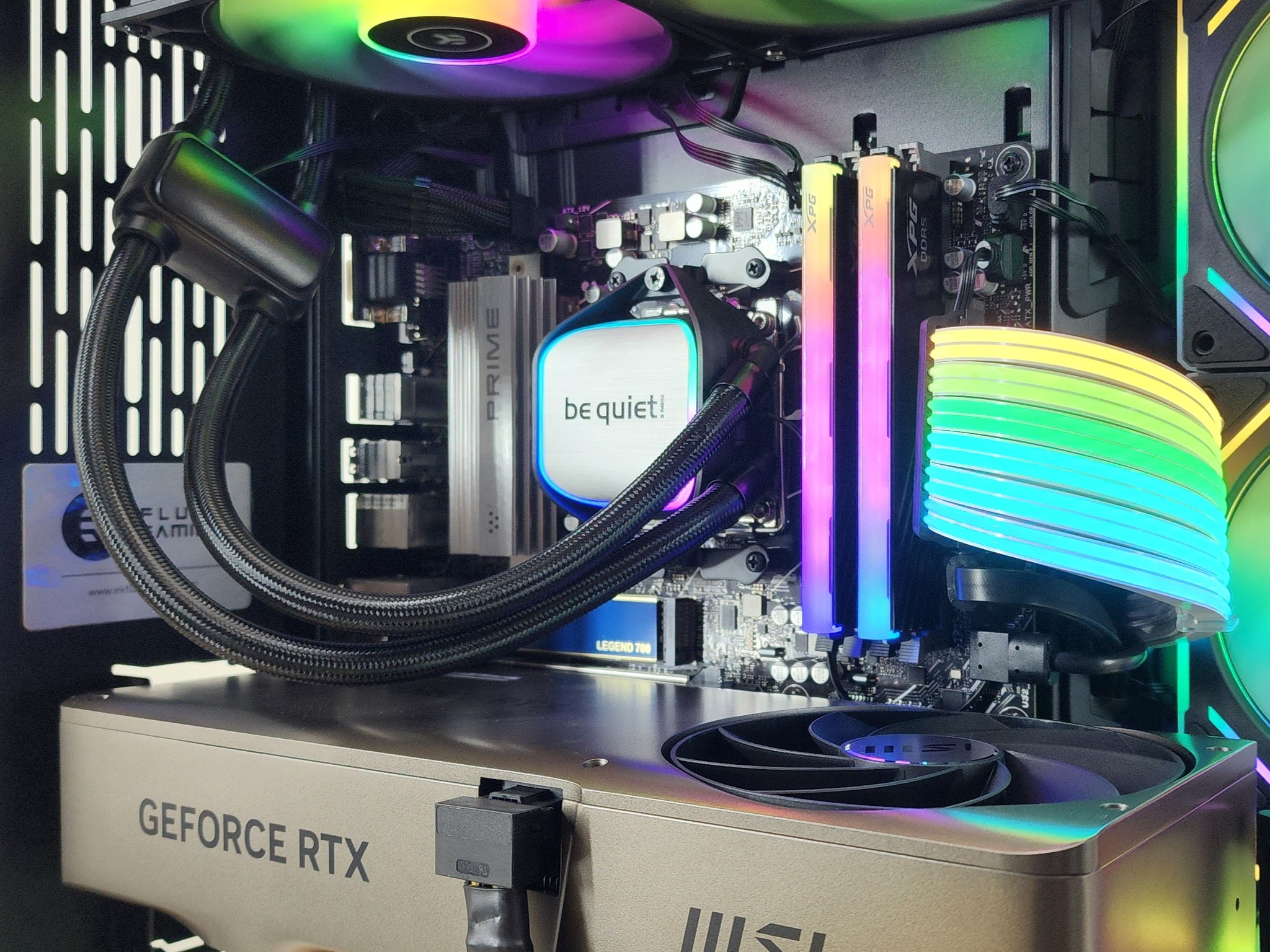 Gaming PC Ryzen 9 9950X 32GB RAM 1TB SSD RTX 4070 Ti SUPER 16GB Win11 Computer
