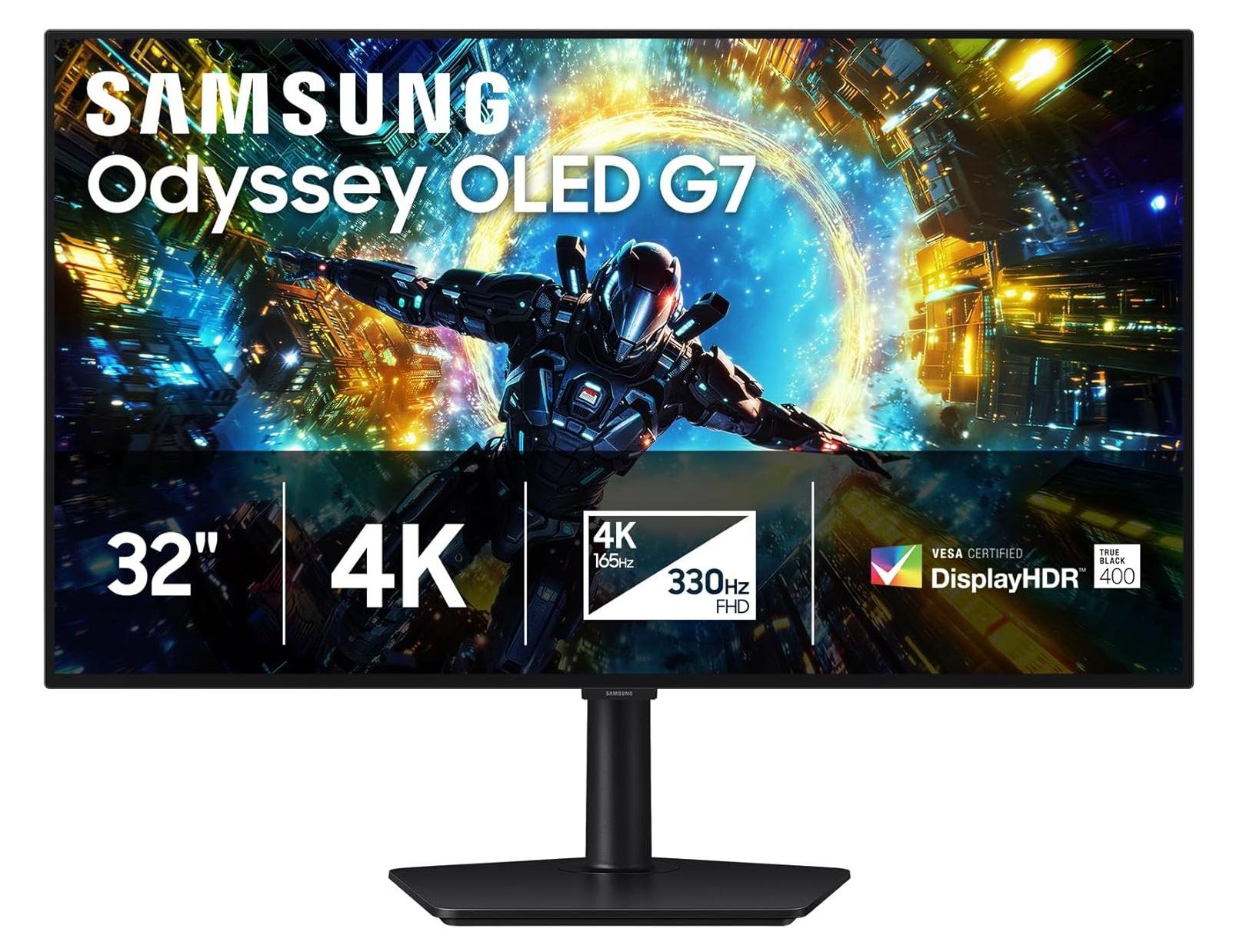 Samsung Odyssey OLED G7 32" 165Hz Monitor