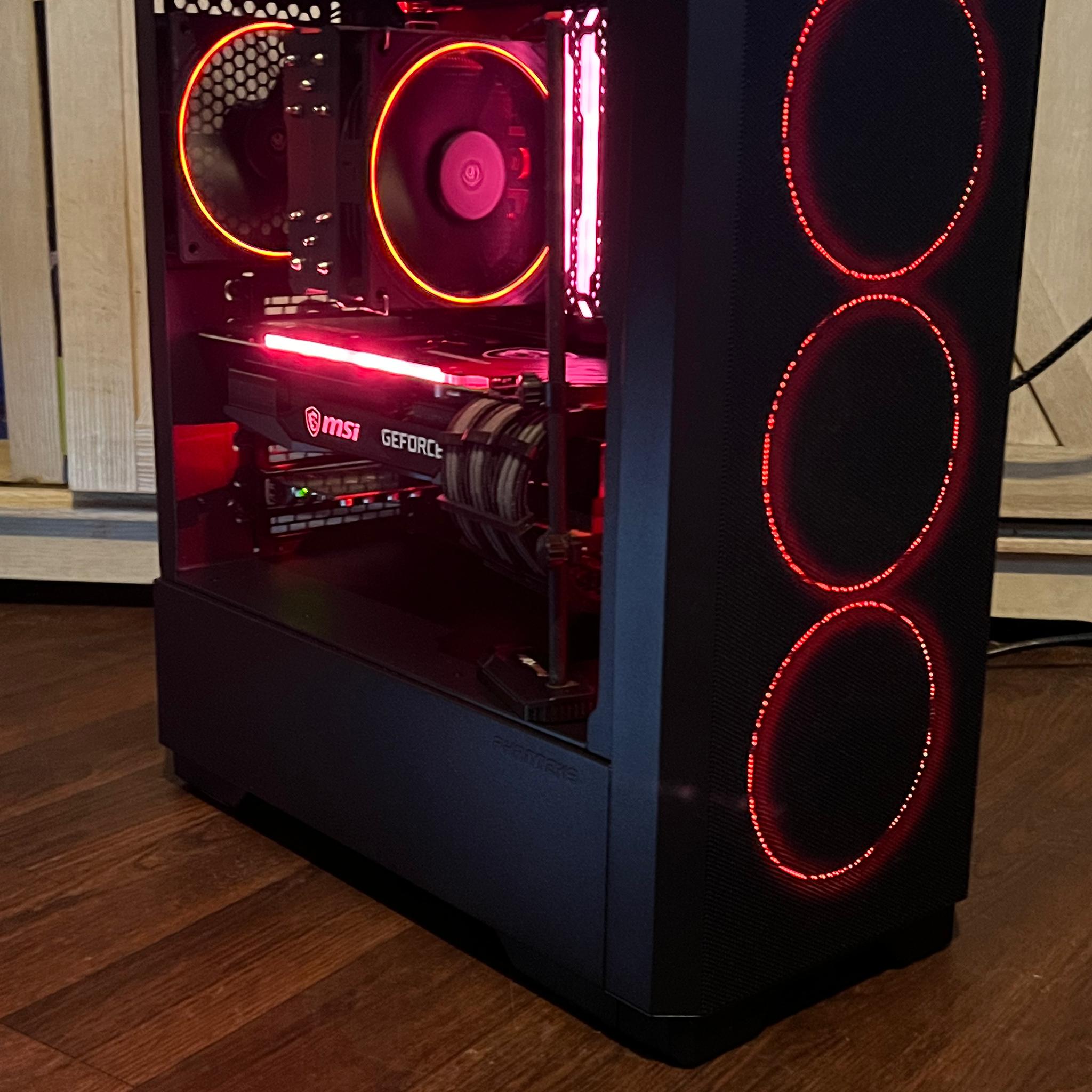 **(Christmas special )**ALL NEW Parts  I5 12600kf with a high endMSI 3080customize rgb to your taste