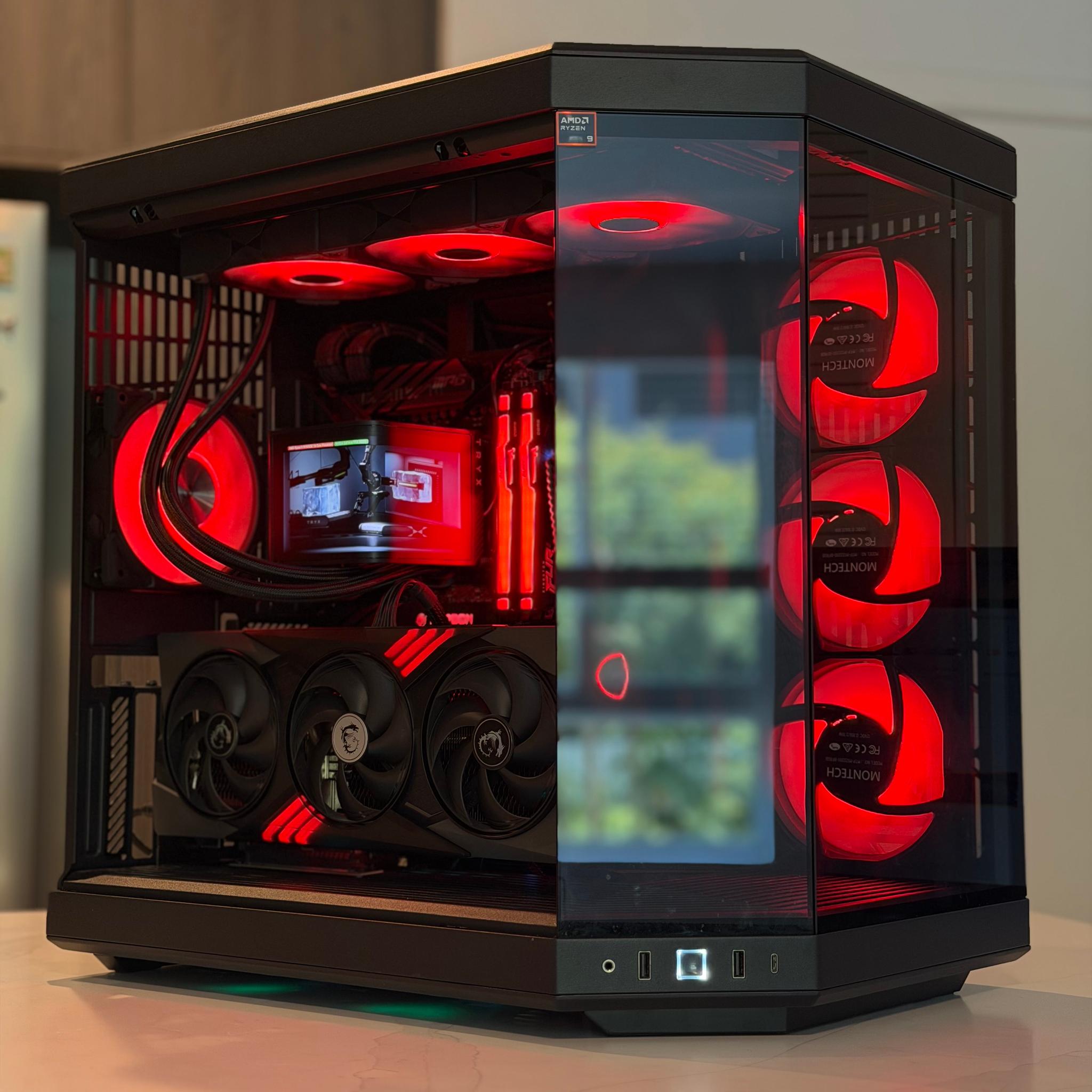 High End Gaming PC | RTX 5070 | RYZEN 9 9950X3D | 32GB DDR5 | 2TB SSD | WIFI & BT | WINDOWS 11