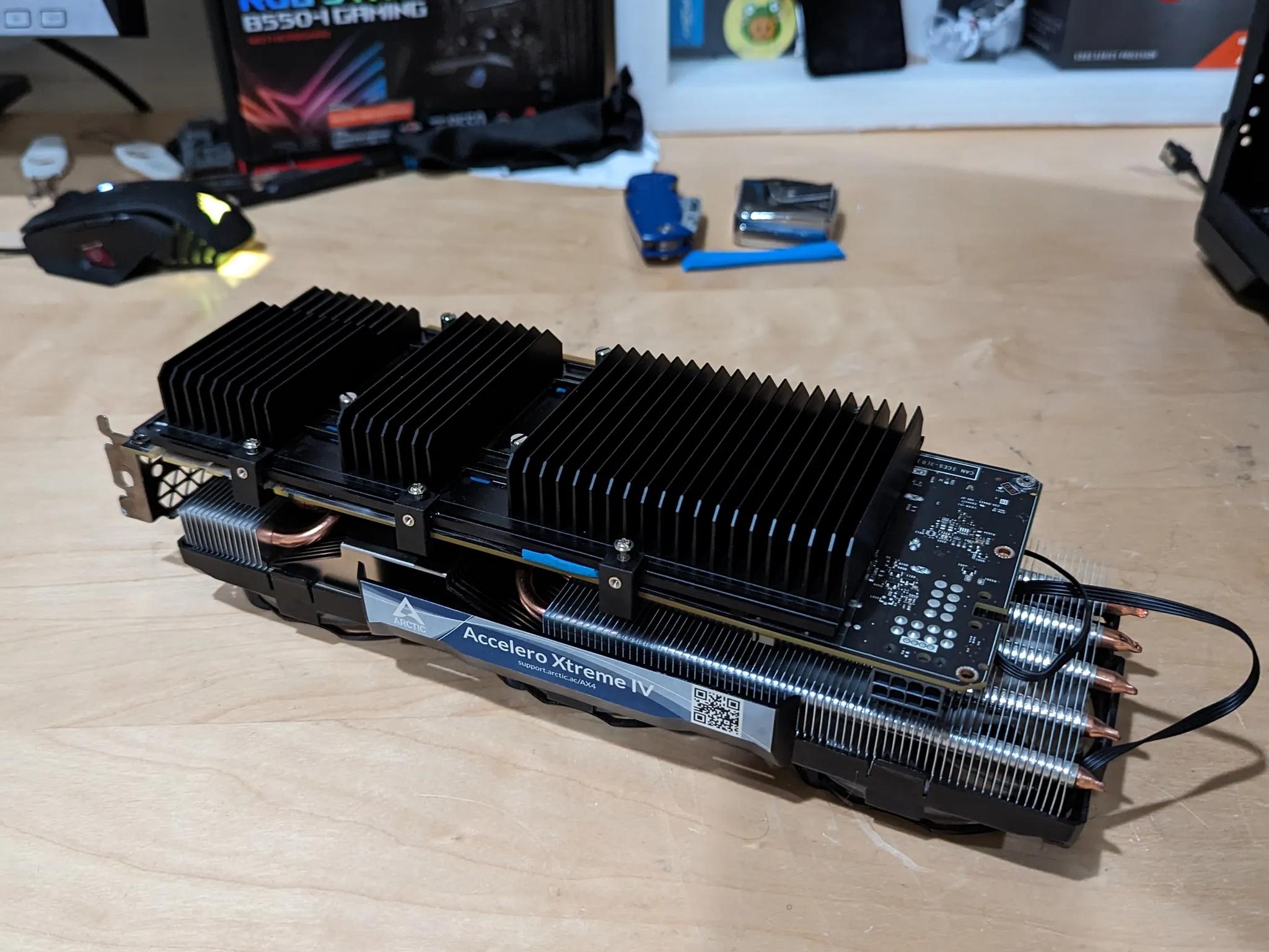 Nvidia GTX 1080 w/ Arctic Accelero IV Cooler