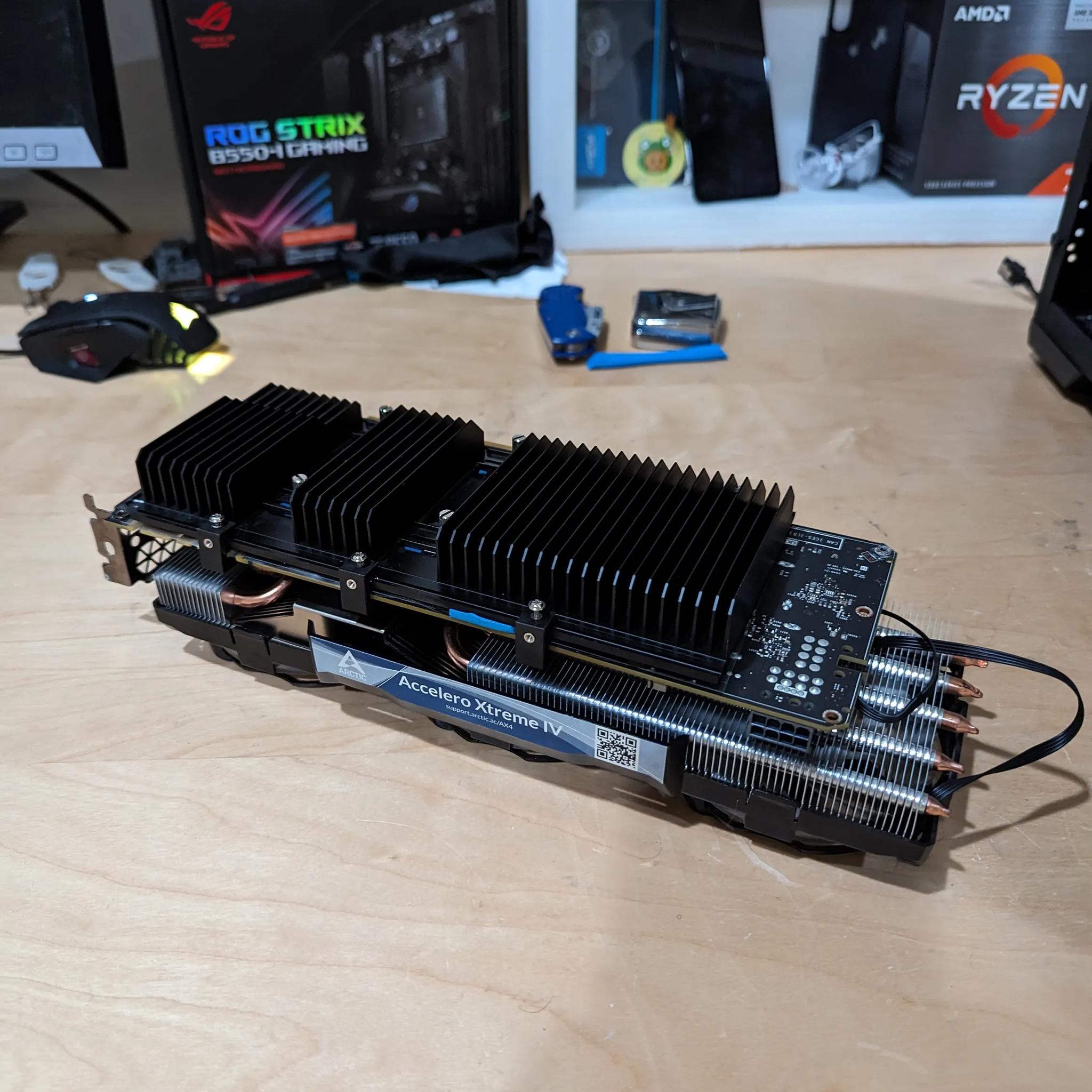 Nvidia GTX 1080 w/ Arctic Accelero IV Cooler