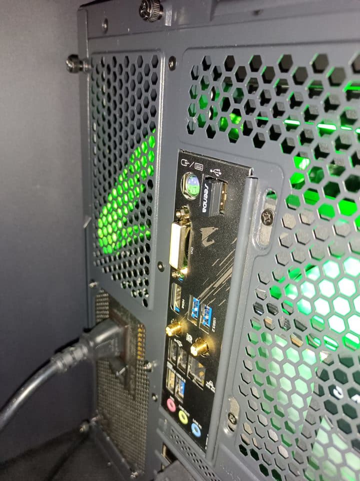 👾🧠 LOCUTUS-POWERED BORG NODE | RTX 3080 FTW3 × 32GB DDR4 × LCD Pod 🧠👾 One Cube.