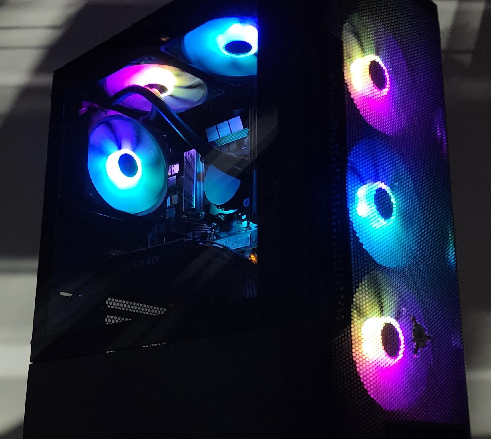 Gaming PC i5-9600KF 32GB RAM 1TB SSD RTX 3050 8GB Windows 11 Computer