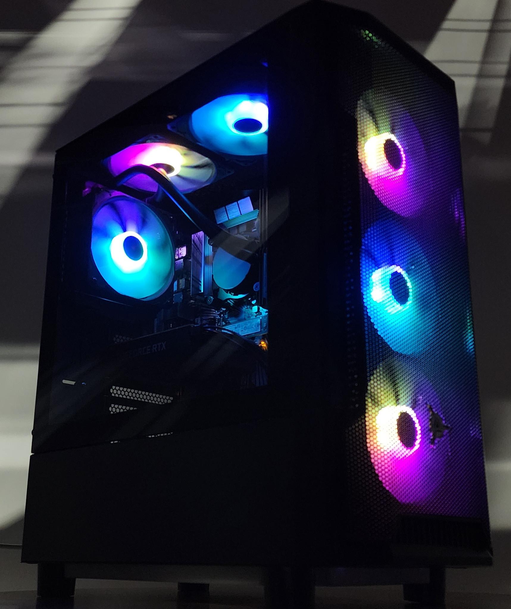 Gaming PC i5-9600KF 32GB RAM 1TB SSD RTX 3050 8GB Windows 11 Computer