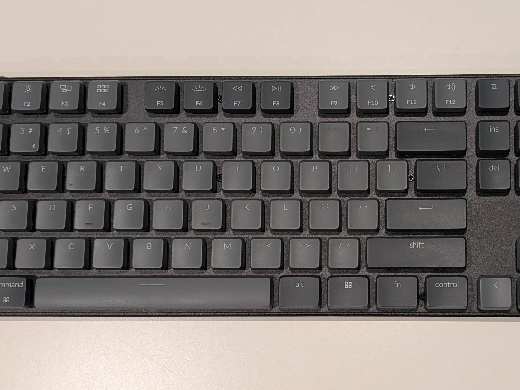 Keychron K1 Bluetooth Mechanical Keyboard Ultra-Slim Tenkeyless Optical Banana Switches