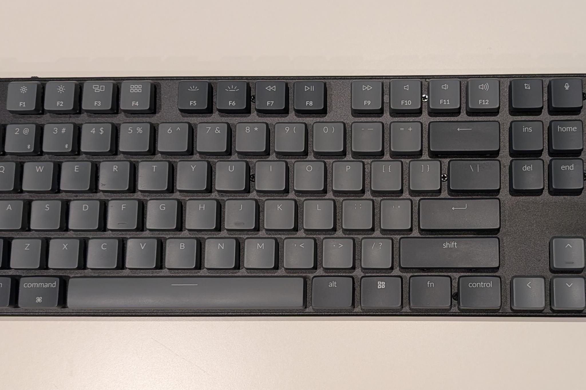 Keychron K1 Bluetooth Mechanical Keyboard Ultra-Slim Tenkeyless Optical Banana Switches