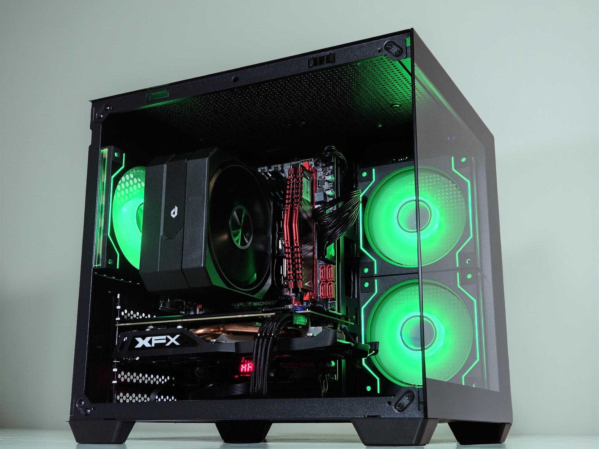 🎮🕹️👾🖥️Starter Gaming PC🕹️AMD RX 570 4GB🕹️Intel Xeon 2640 V3 8 core🕹️16GB DDR4 RAM🕹️500GB SSD