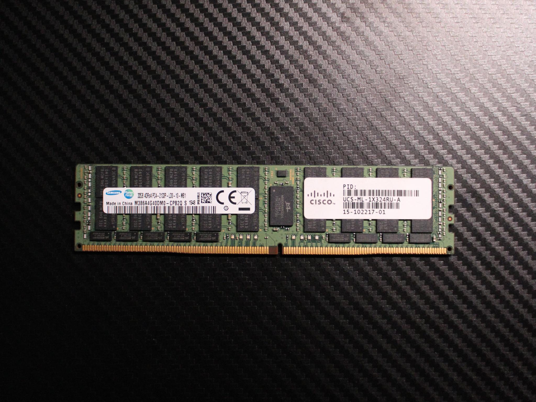 Samsung 32GB DDR4 LRDIMM Server RAM | Cisco UCS Validated | PC4-2133P