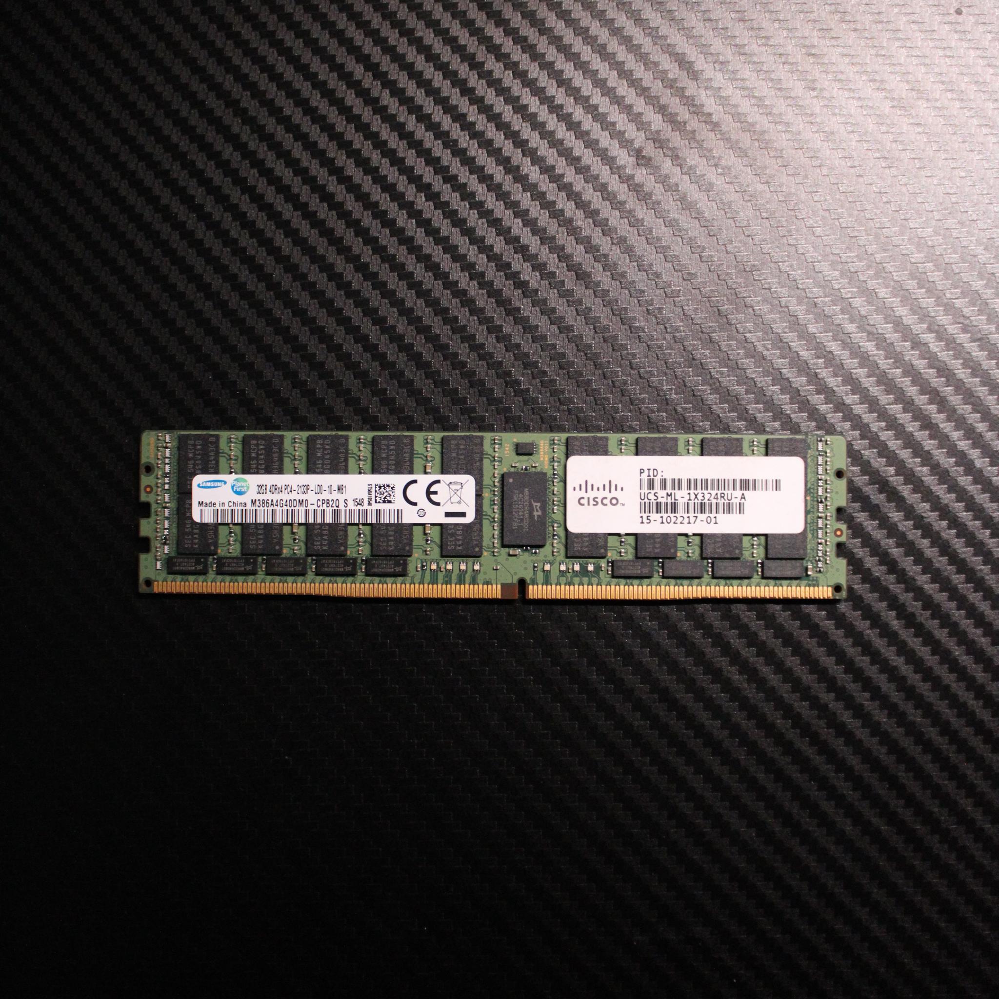 Samsung 32GB DDR4 LRDIMM Server RAM | Cisco UCS Validated | PC4-2133P