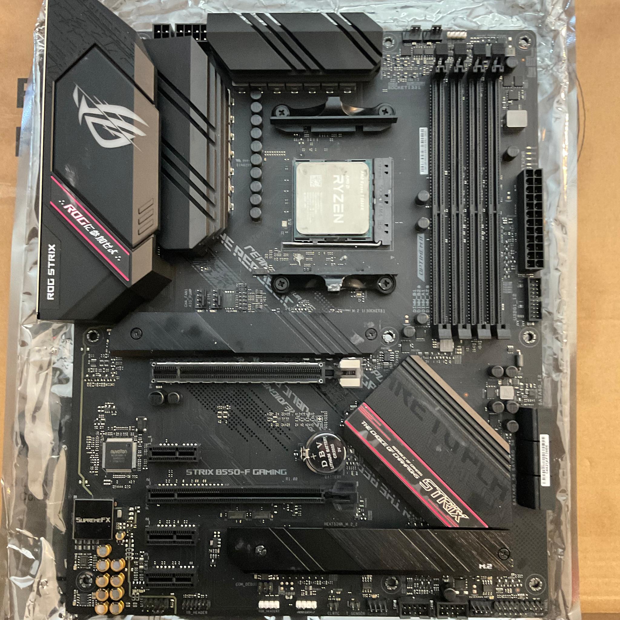 On Sale! Ryzen 7 5800x, ASUS ROG Strix B550-F, and Corsair Vengeance Pro 32GB DDR4 Ram