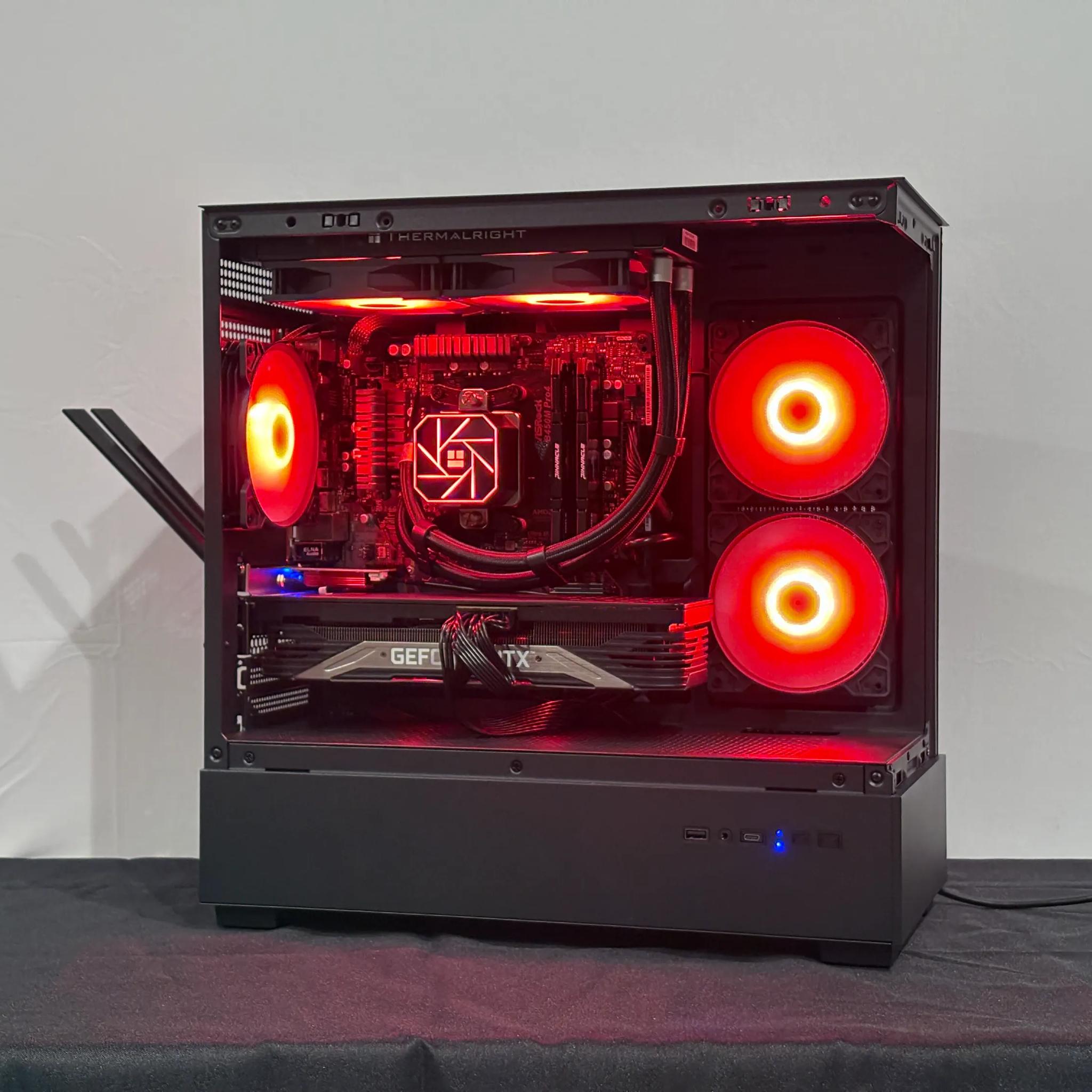 🖤 1440p Gaming PC | RTX 3070 | Ryzen 5 5600 | WiFi + BT