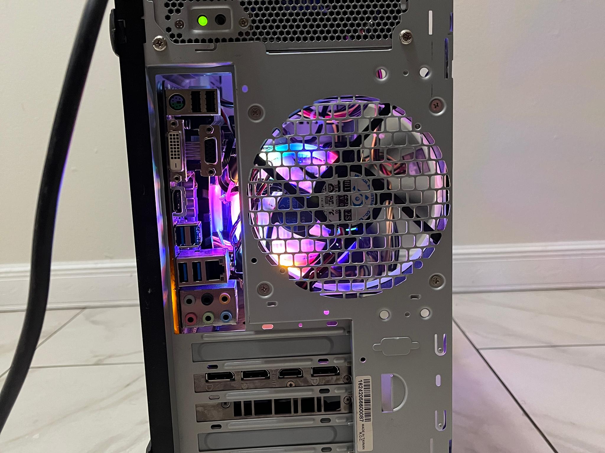 NVIDIA RTX 2070 Super, Intel i7-6700k, 16GB RAM, 500GB SSD, Sleeper Gaming PC w/ Wi-Fi & BT