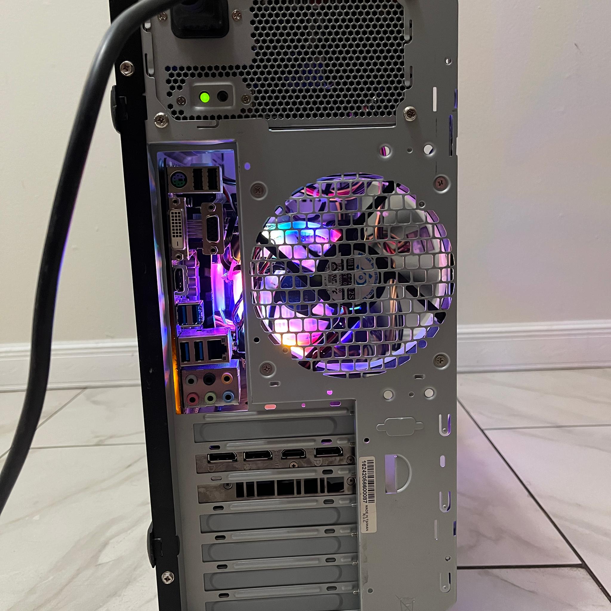 NVIDIA RTX 2070 Super, Intel i7-6700k, 16GB RAM, 500GB SSD, Sleeper Gaming PC w/ Wi-Fi & BT