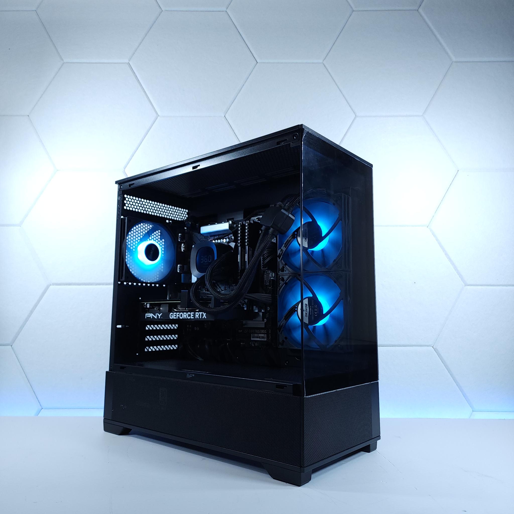 💙RTX 4060●Core i5 12600KF●1TB NVMe●32GB 3200MHz DDR4●1080p Gaming Computer