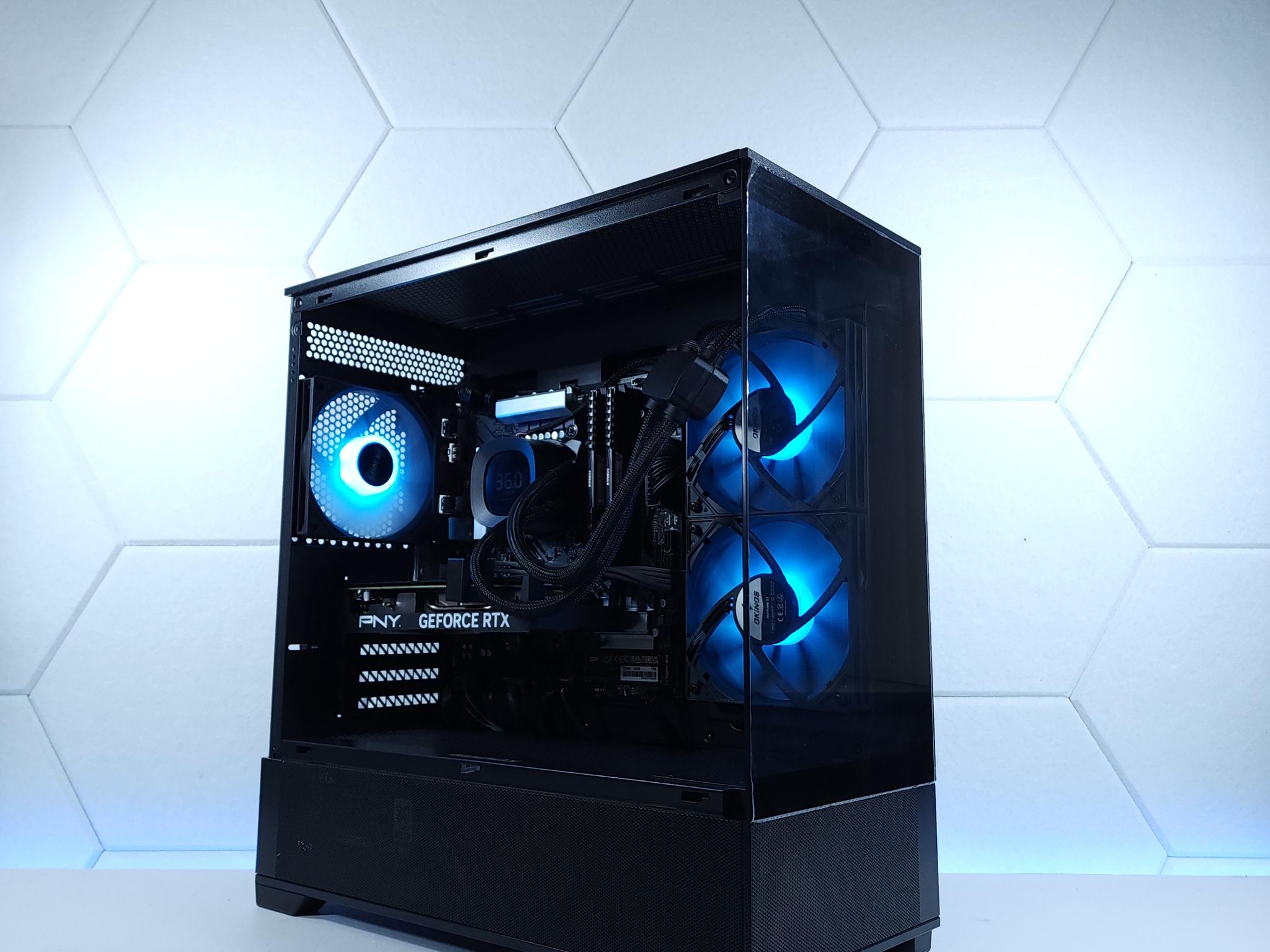 💙RTX 4060●Core i5 12600KF●1TB NVMe●32GB 3200MHz DDR4●1080p Gaming Computer