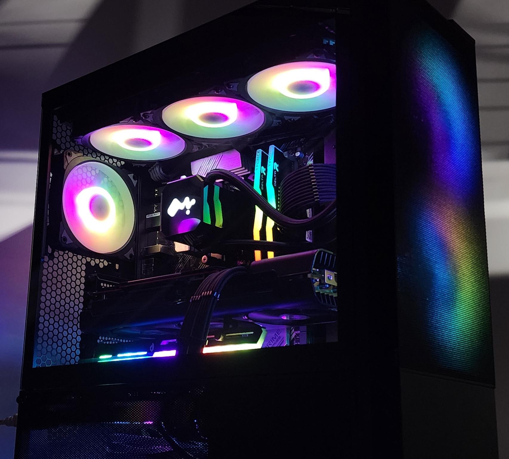 Gaming PC Ryzen 7 5700X 32GB RAM 1TB SSD RX 6800 16GB Windows 11 Computer