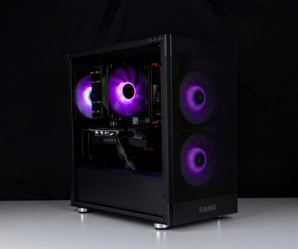 ⚫️🔴 Gaming PC – GTX 1660 TI, Ryzen 5 3500X, 16GB RAM, 512GB SSD - WiFi, BlueTooth 🔴⚫️