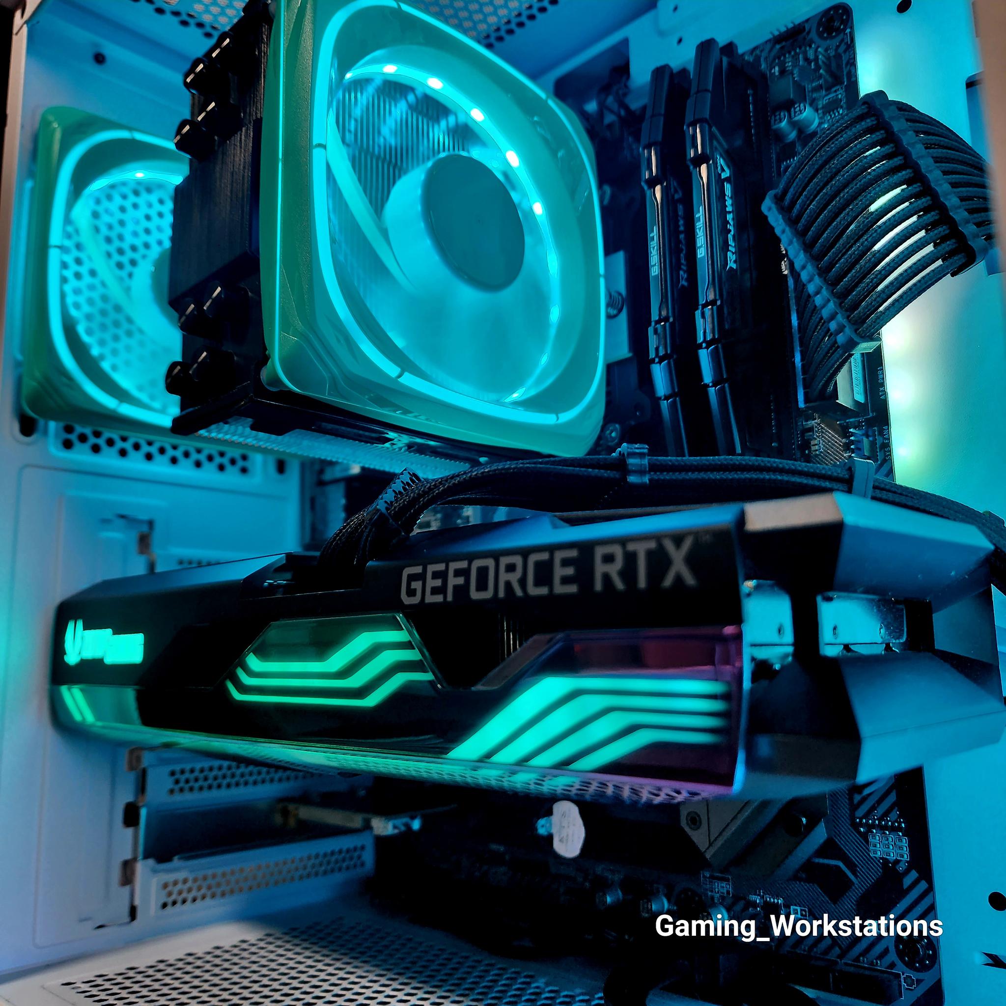 💎🤍💎 Zotac RTX 3070 // AMD Ryzen 7 3700X // OLOy 16GB 3200MHz