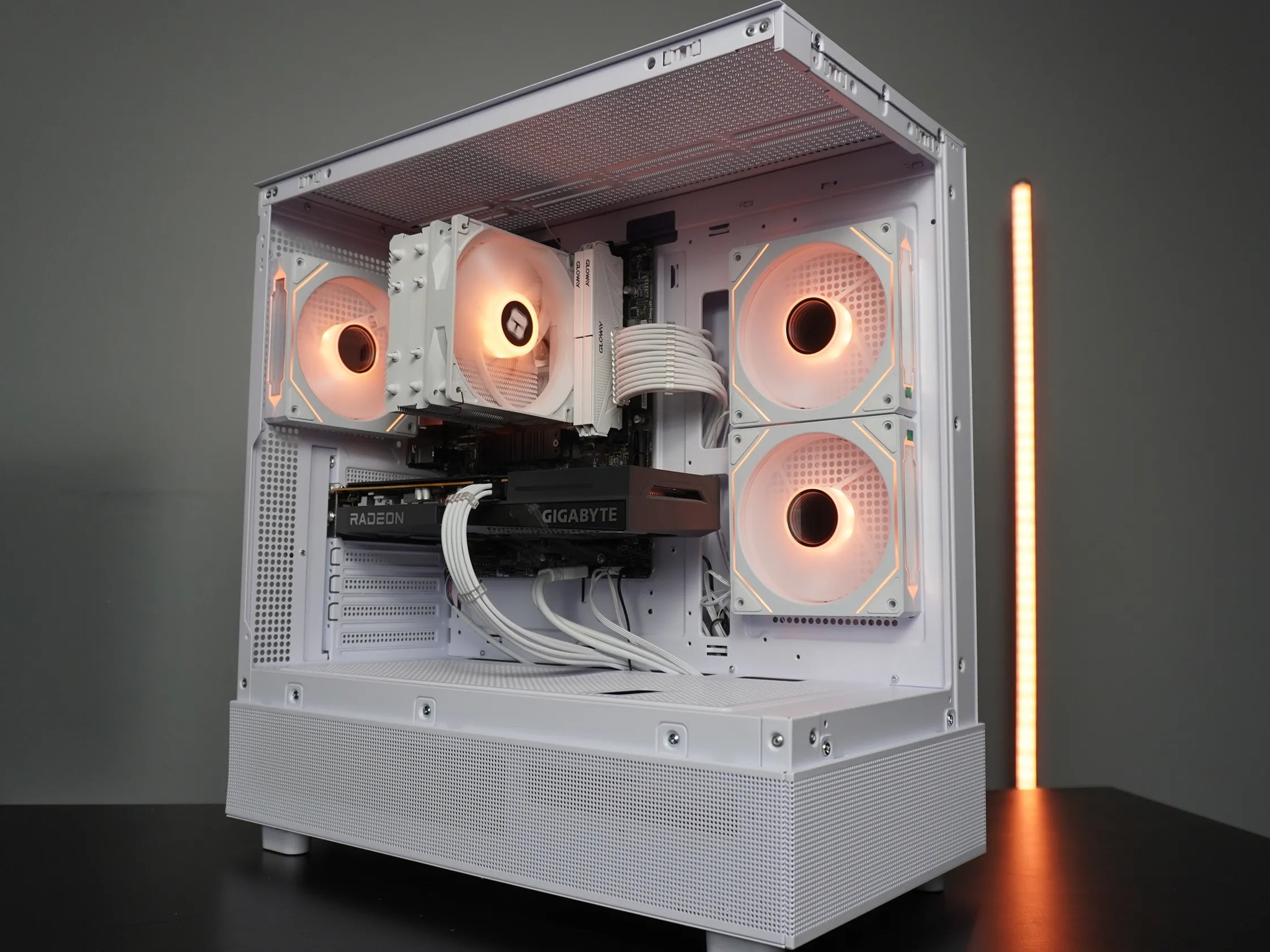 🤍BEST VALUE🤍 1080p Gaming/Streaming PC  🧡RX 6600 8GB 🧡 Ryzen 5 5600 | 16GB RAM | 1TB NVME