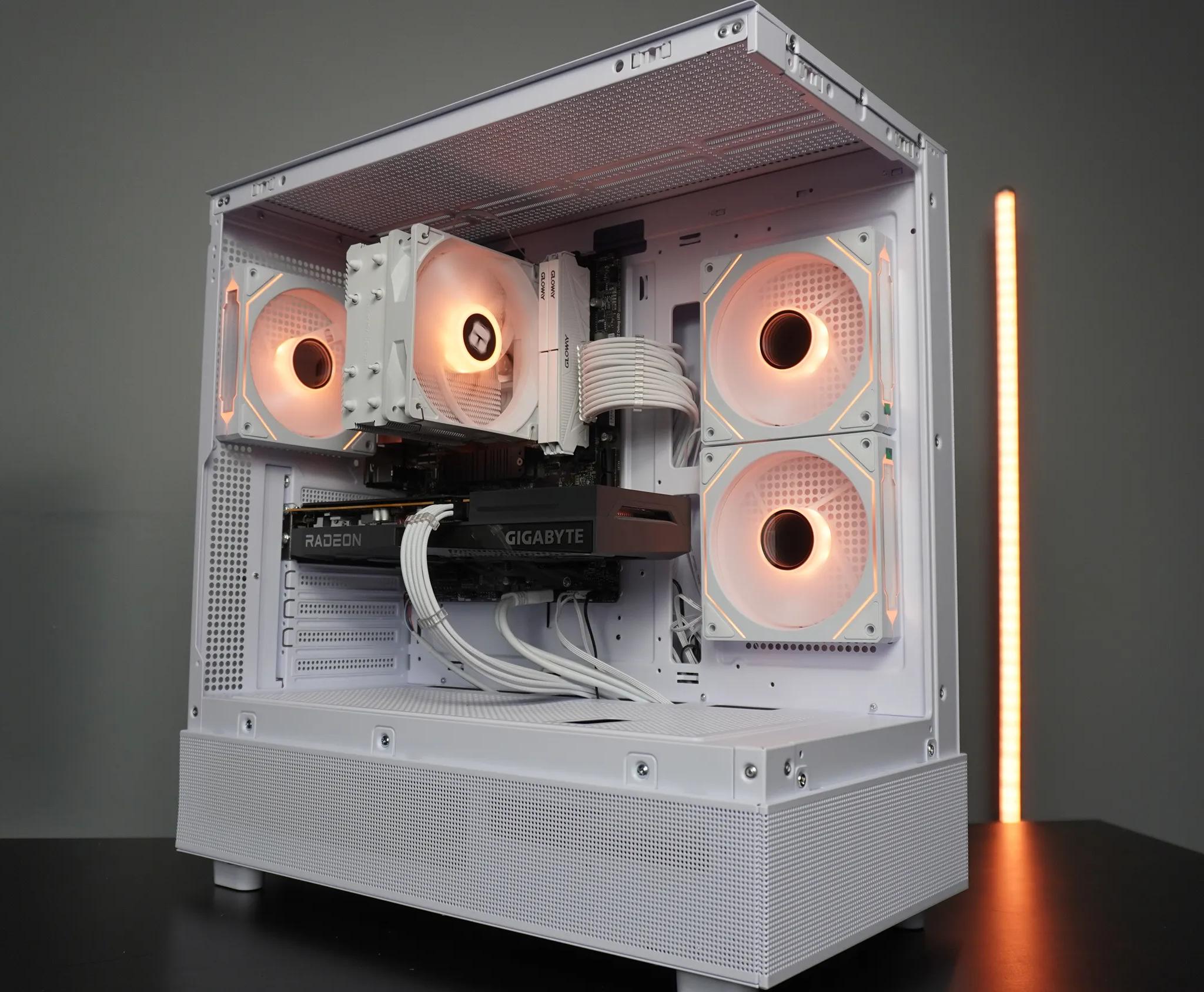 🤍BEST VALUE🤍 1080p Gaming/Streaming PC  🧡RX 6600 8GB 🧡 Ryzen 5 5600 | 16GB RAM | 1TB NVME