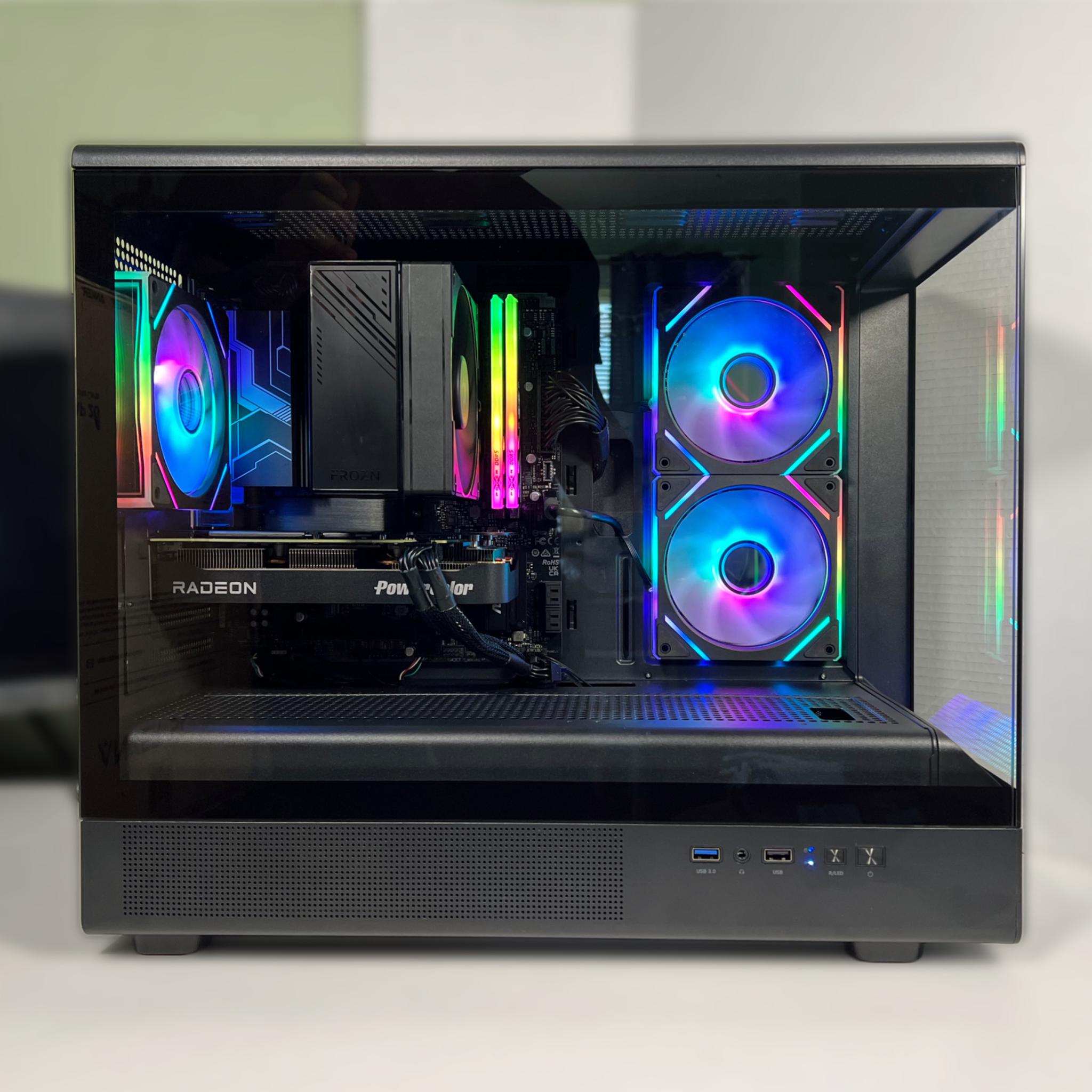 R5 9600X + RX 9060 XT | 32GB DDR5 | 1TB NVME | N1 Lite AMD Gaming PC